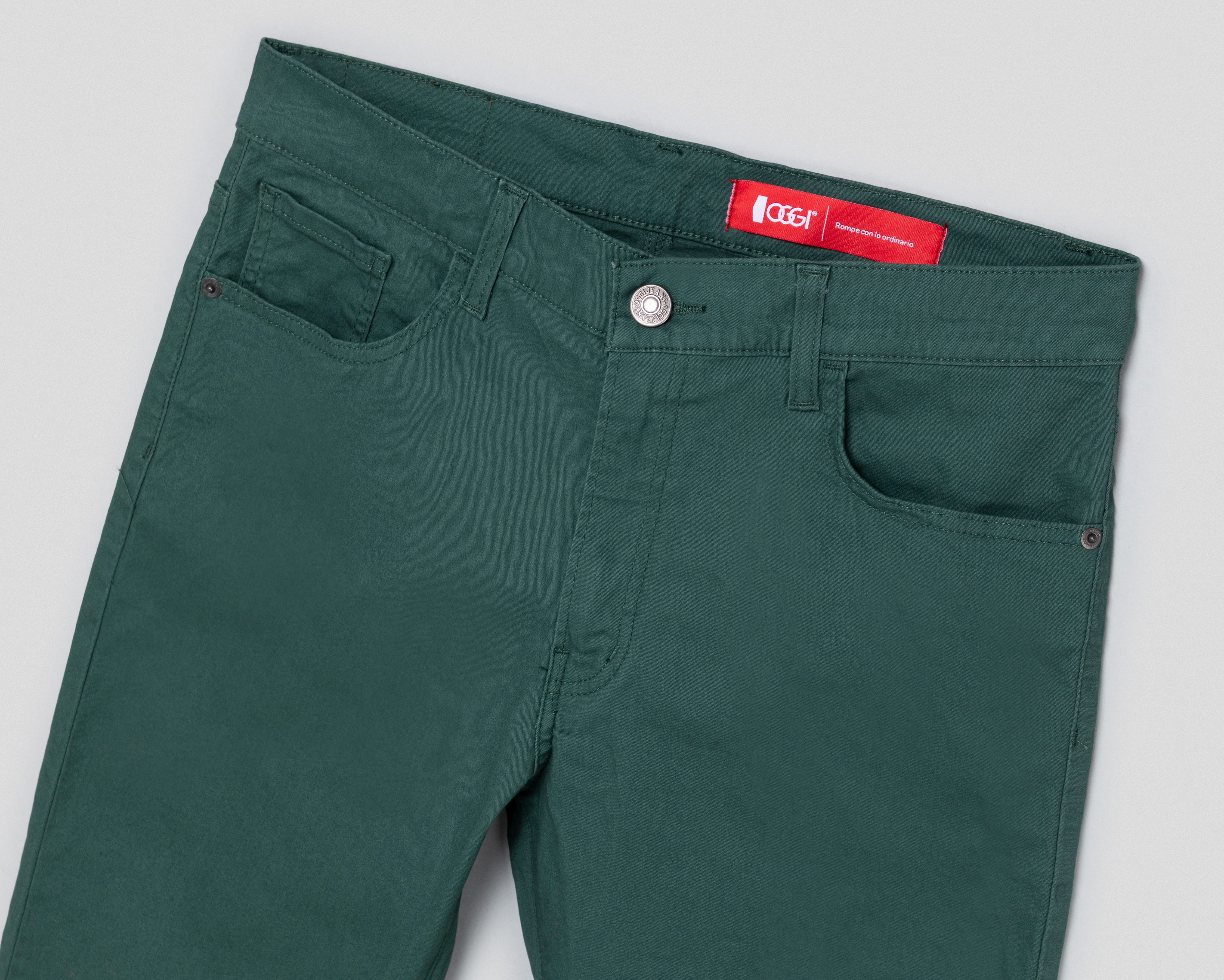 Foto 4 pulgar | Foto 3 | Pantalón de Gabardina Oggi Regular Fit para Hombre