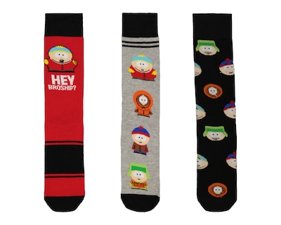 Foto 1 | Foto 1 | Calcetas Largas South Park para Hombre 3 Pares