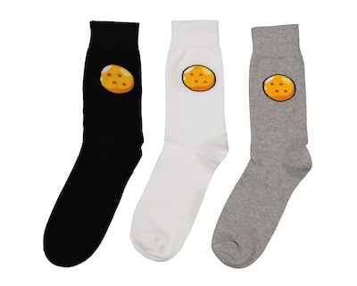 Foto 1 | Foto 1 | Calcetas Largas Dragon Ball para Hombre 3 Pares