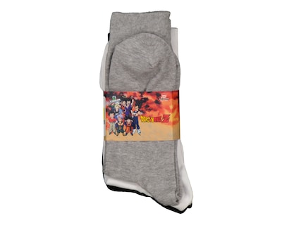 Foto 3 | Foto 3 | Calcetas Largas Dragon Ball para Hombre 3 Pares