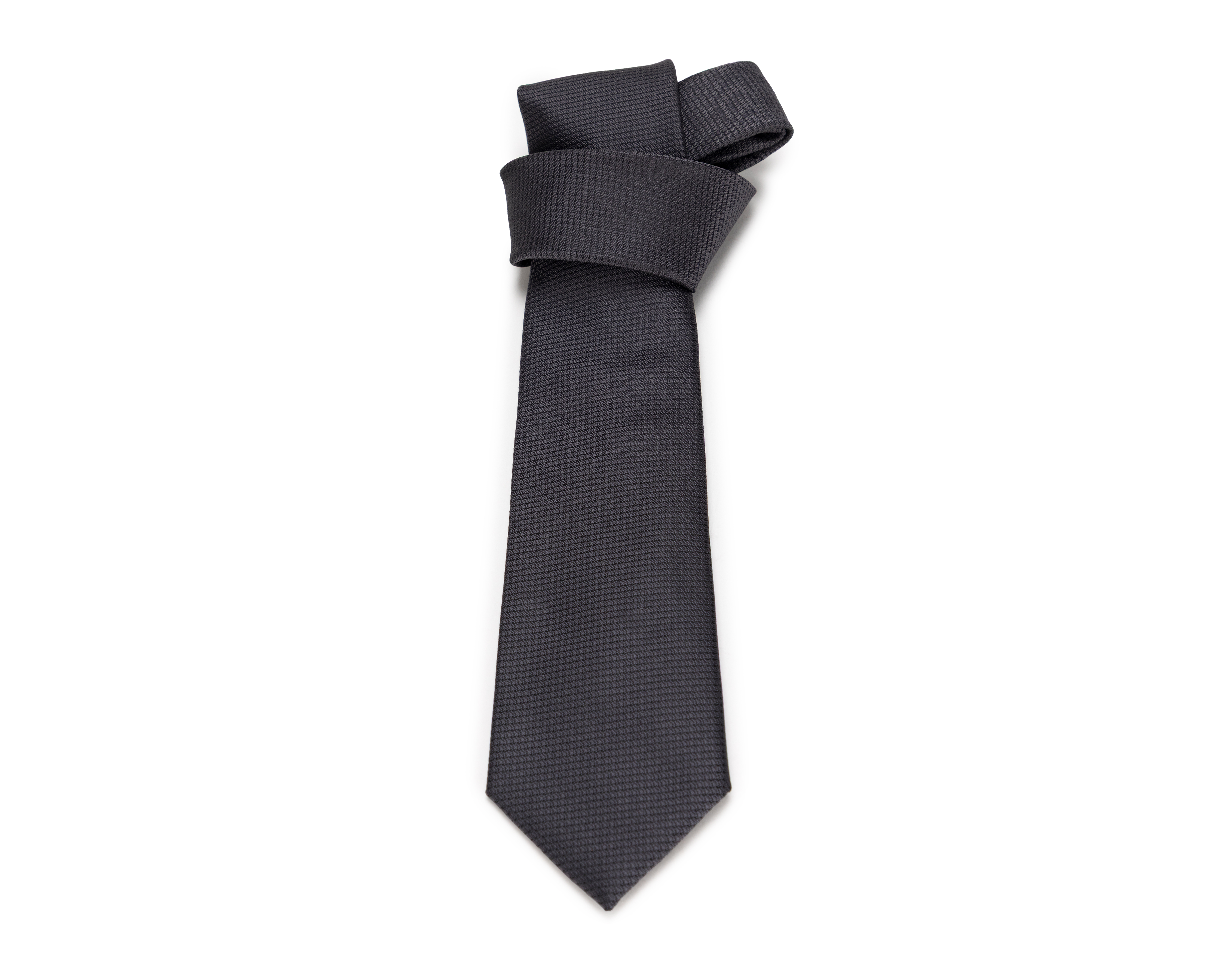 Corbata de Cuadros Wall Street Gris