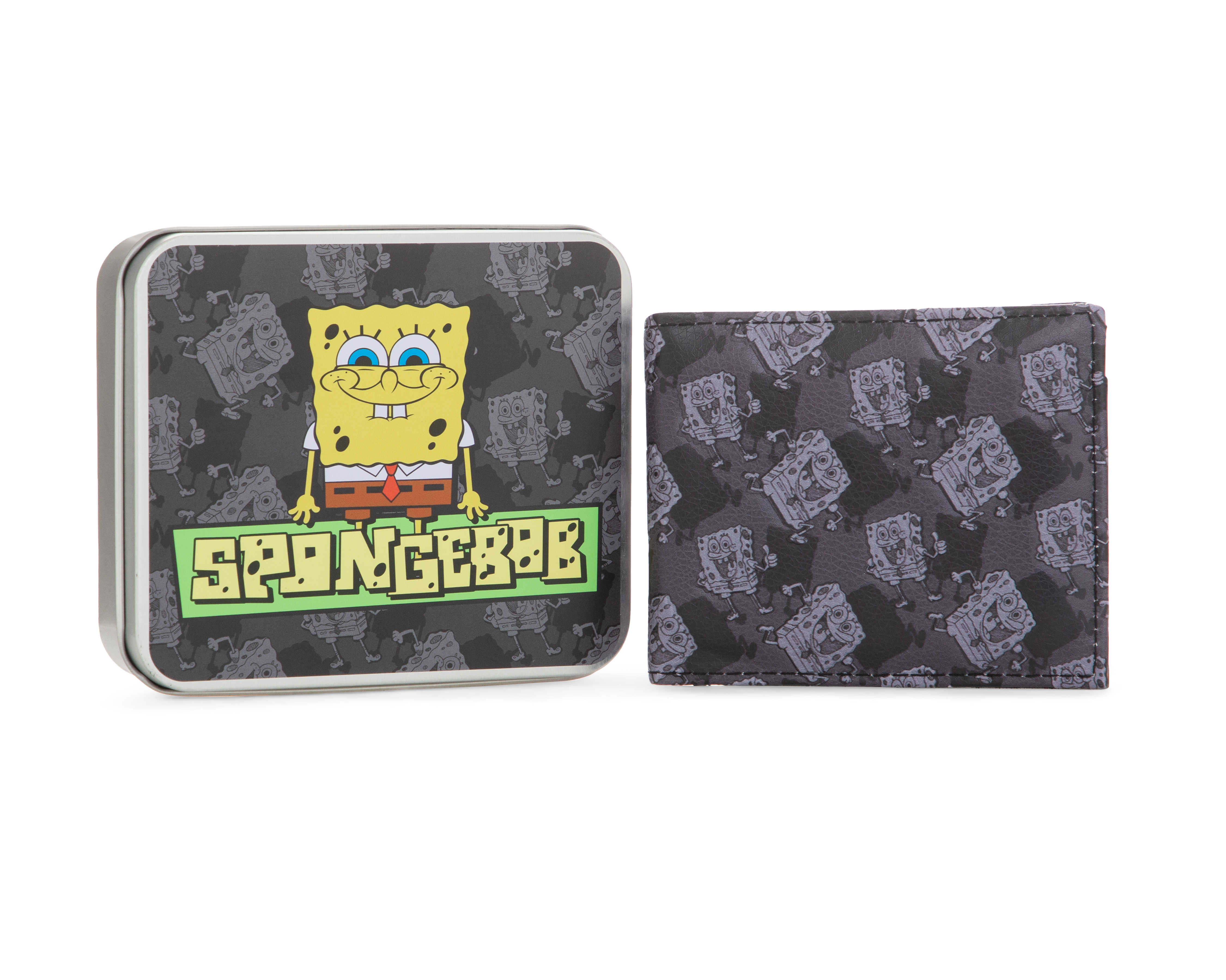 Foto 2 pulgar | Foto 1 | Cartera para Hombre Spongbob Estampada
