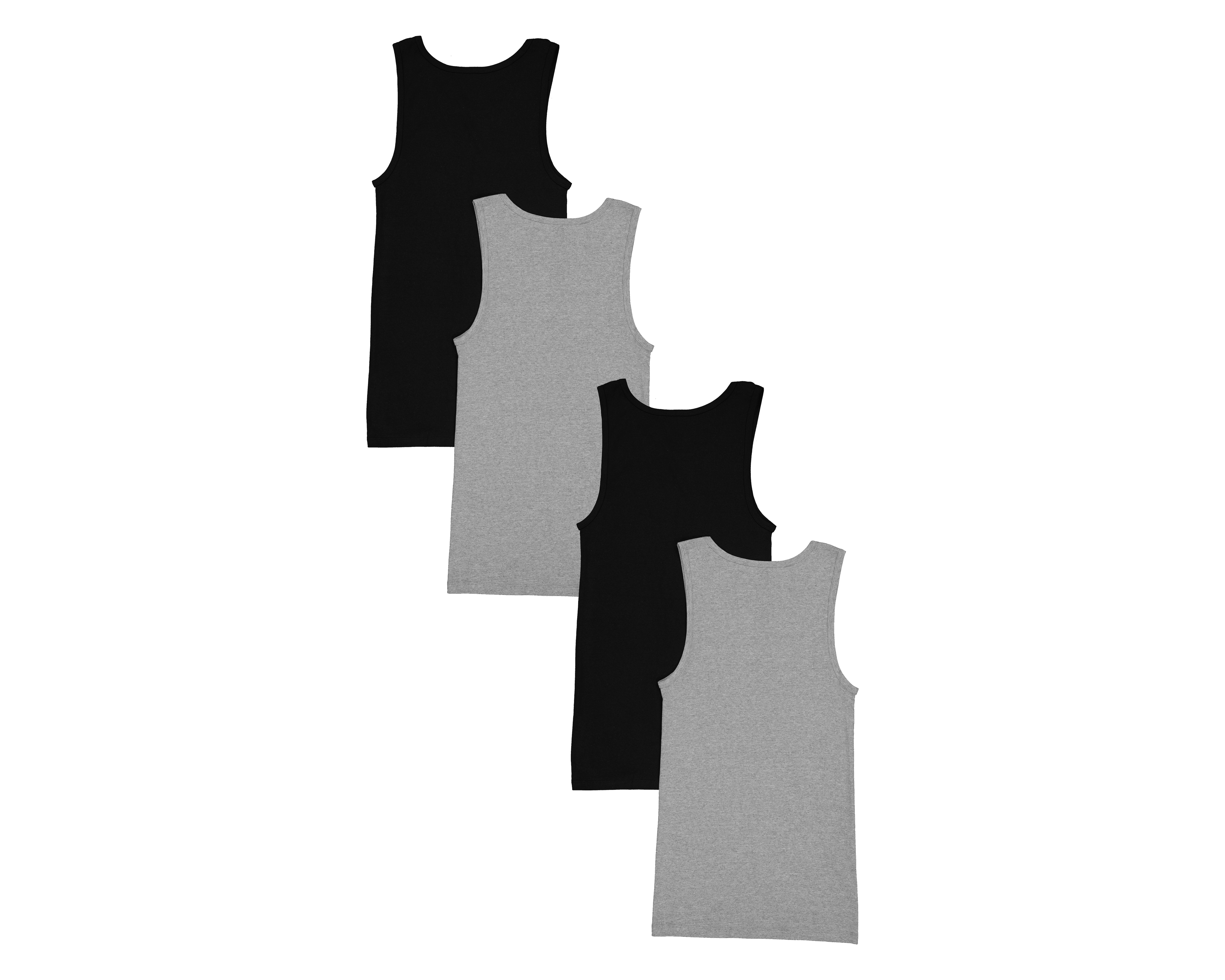 Foto 3 pulgar | Foto 2 | Camiseta Interior Cuello Redondo Optima para Hombre 4 Piezas