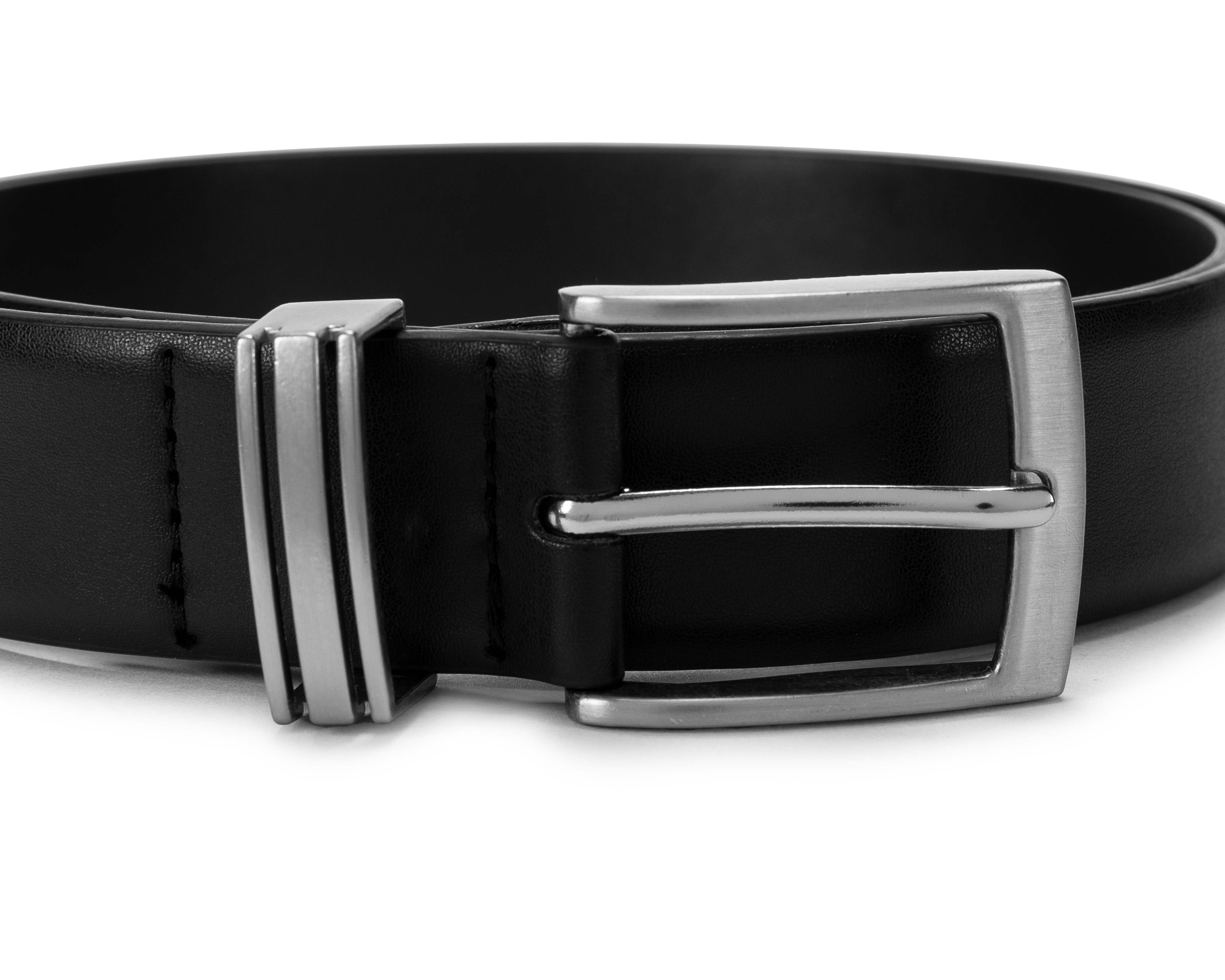 Foto 4 | Foto 4 | Cinturón de Piel para Hombre Freedom 2 Piezas