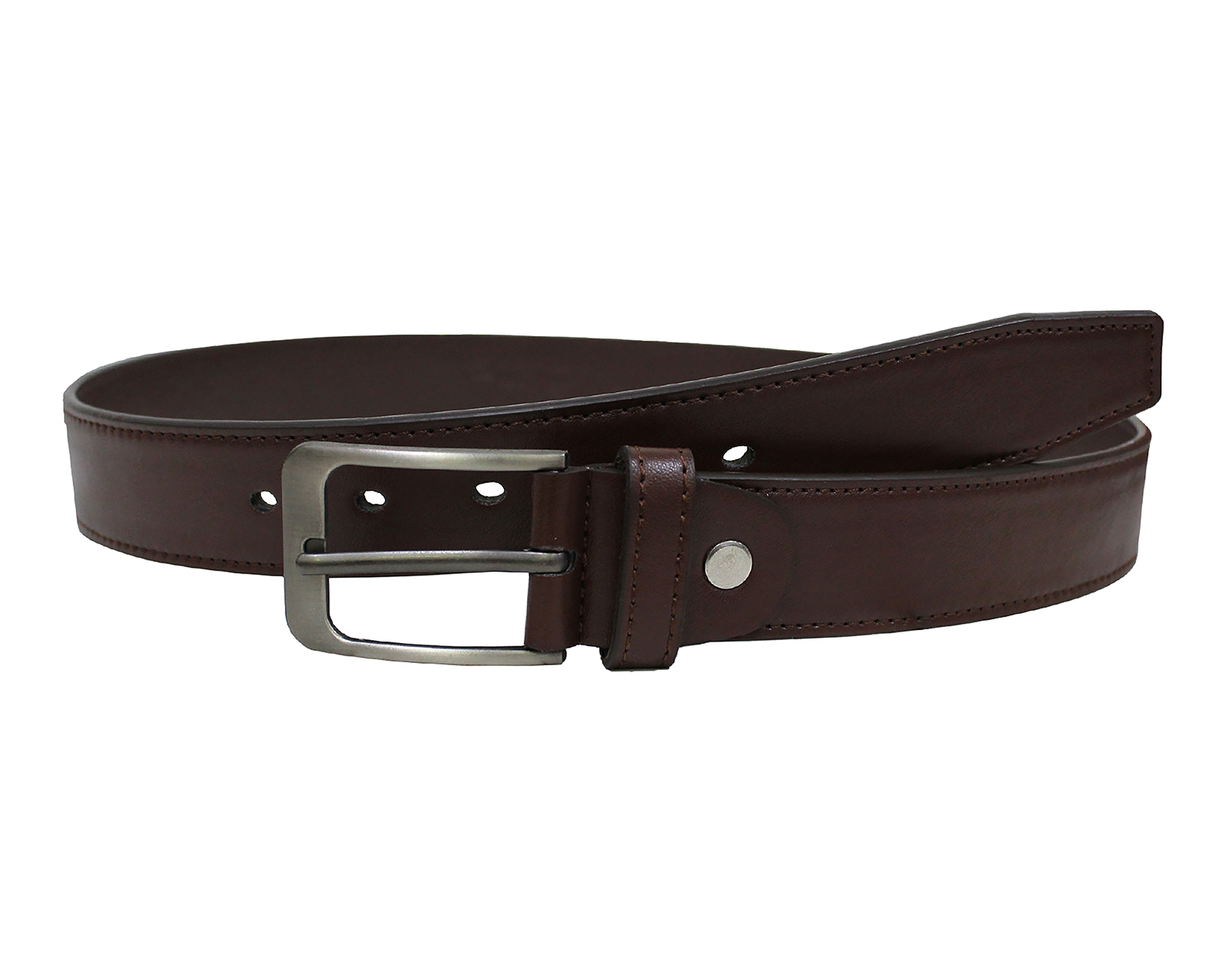 Foto 4 pulgar | Foto 3 | Cinturón de Piel para Hombre Lucky Star 2 Piezas