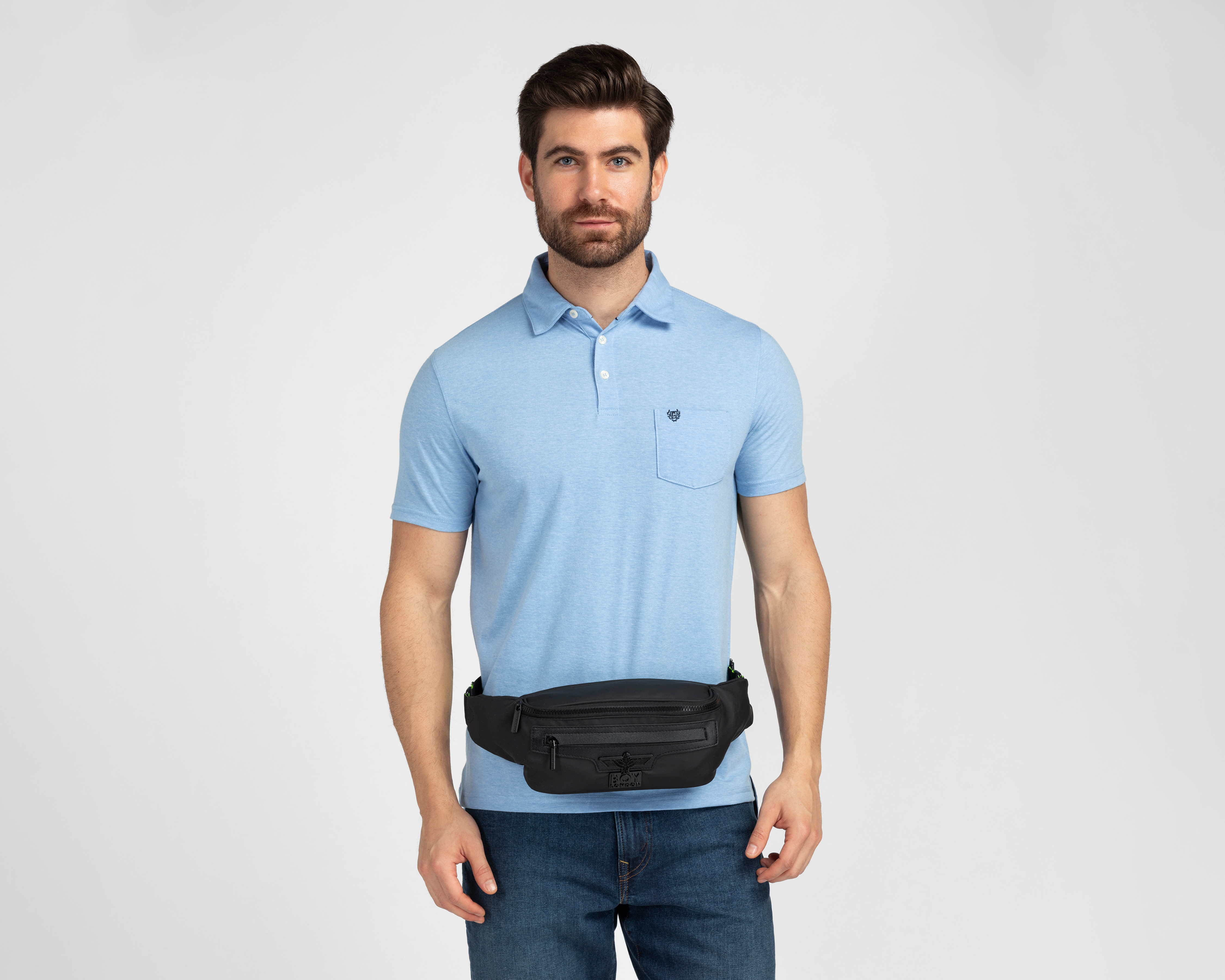 Foto 7 pulgar | Foto 6 | Cangurera Boy London para Hombre