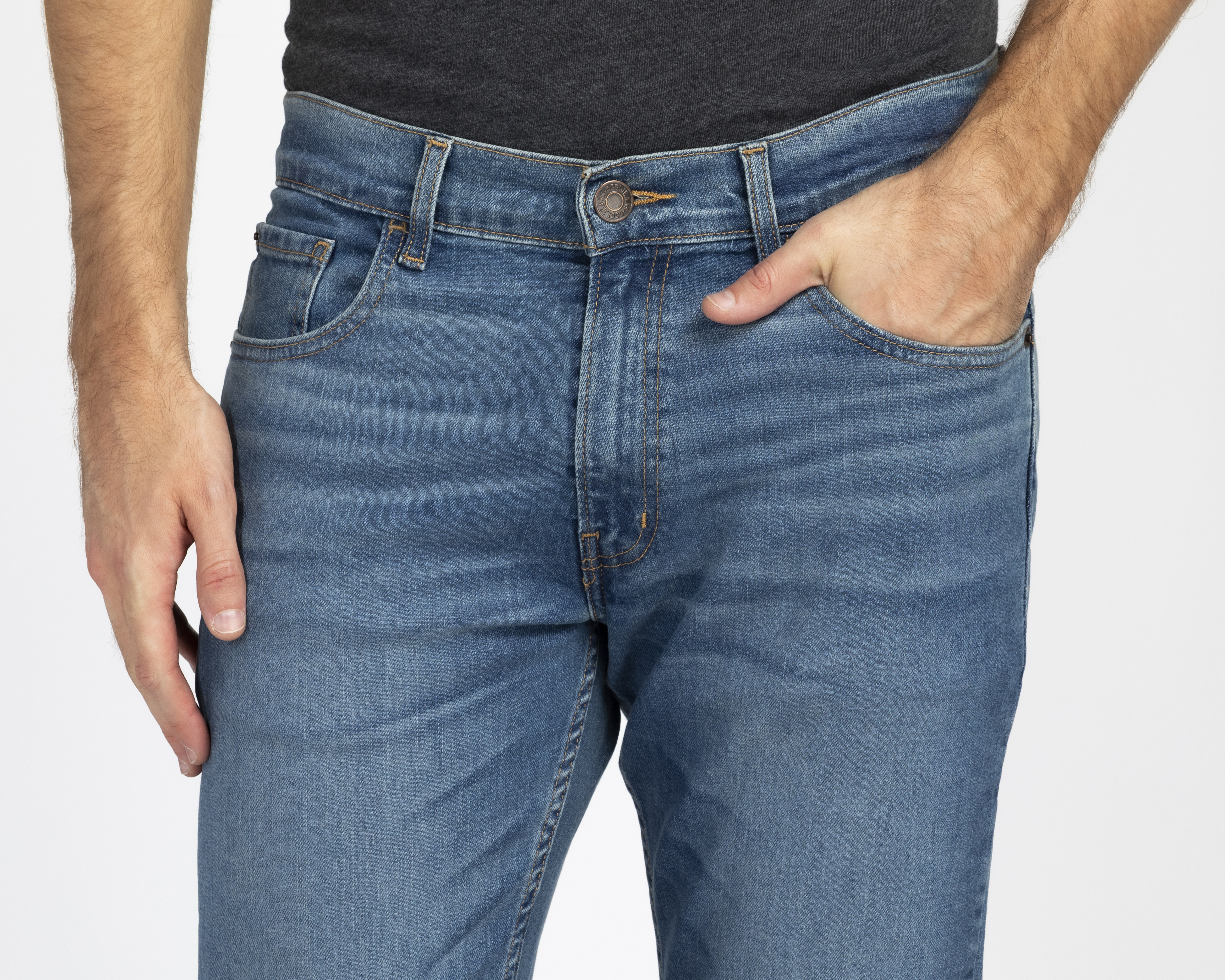 Foto 4 pulgar | Foto 3 | Jeans Fit Slim OGGI Iron para Hombre