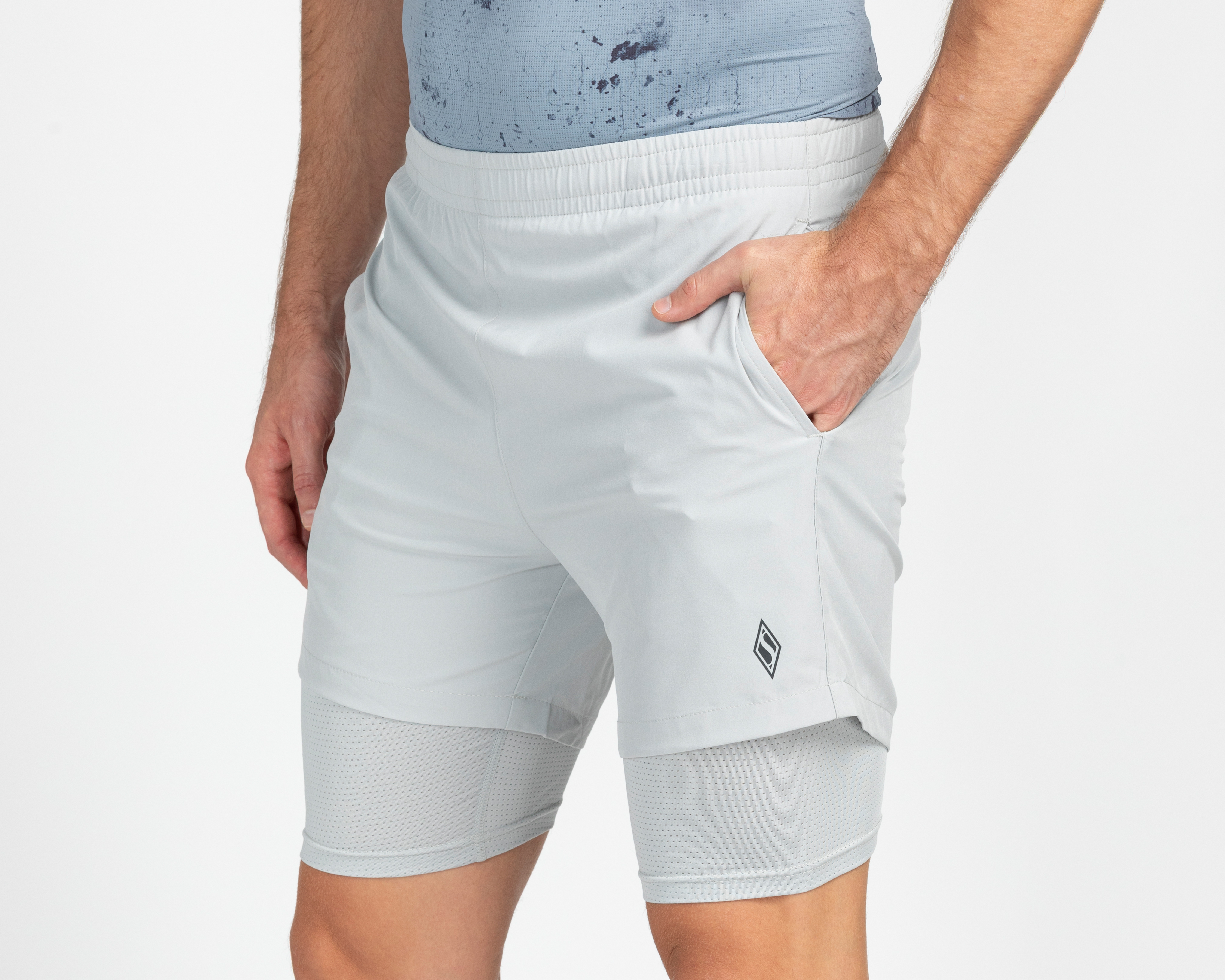 Foto 3 | Foto 3 | Short Deportivo Skechers para Hombre