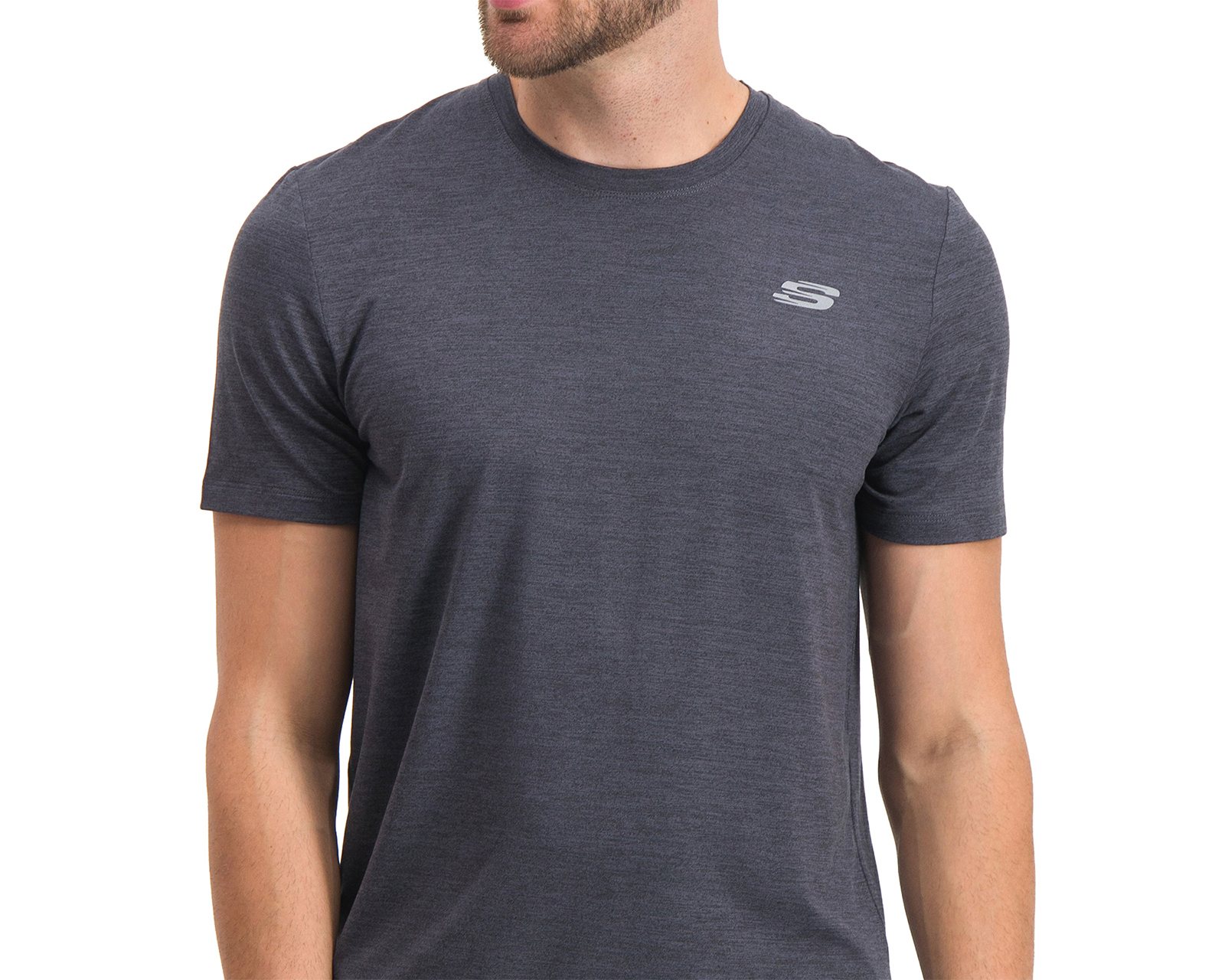 Foto 4 pulgar | Foto 3 | Playera Skechers de Entrenamiento para Hombre