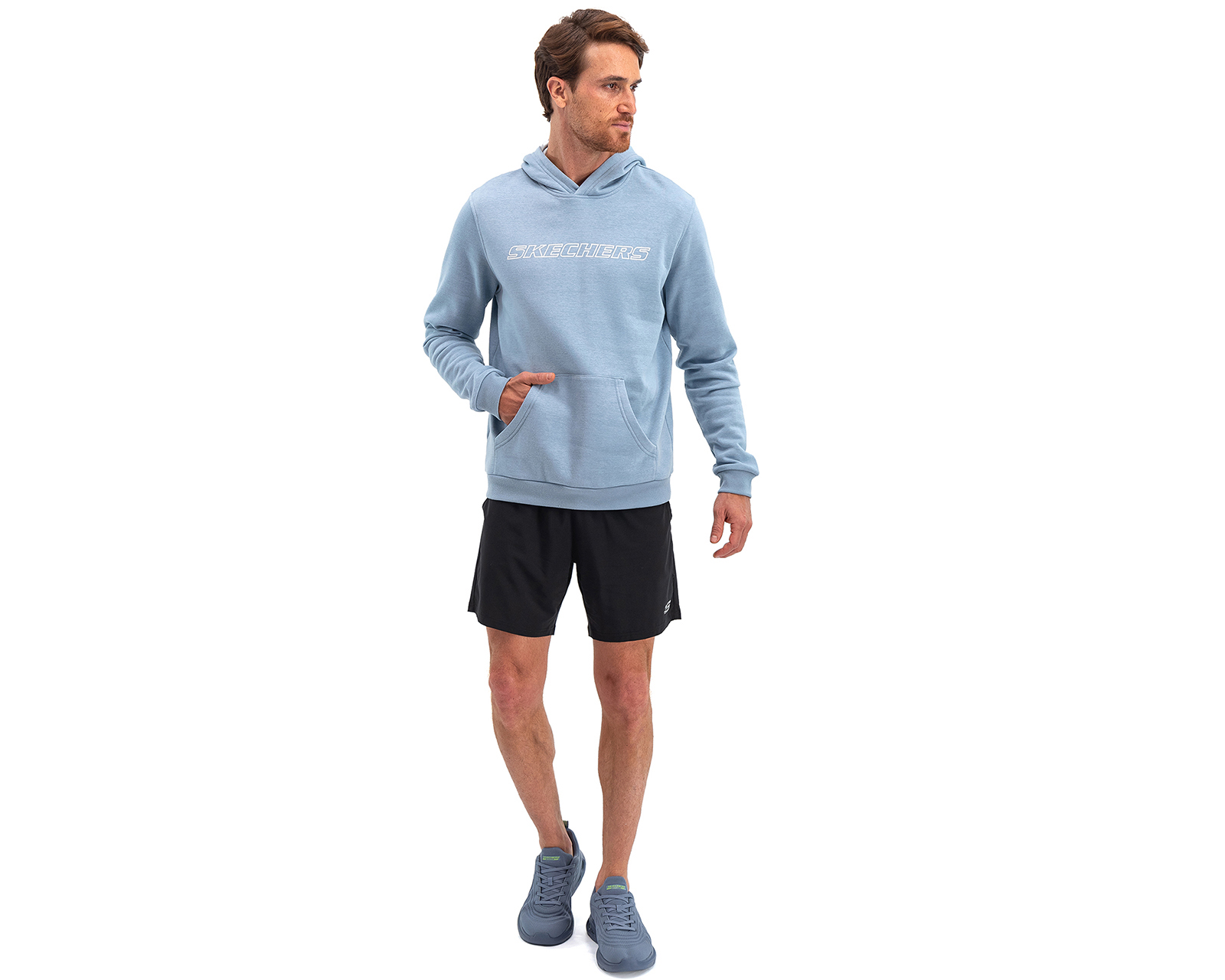 Foto 4 | Foto 4 | Short Skechers de Entrenamiento para Hombre