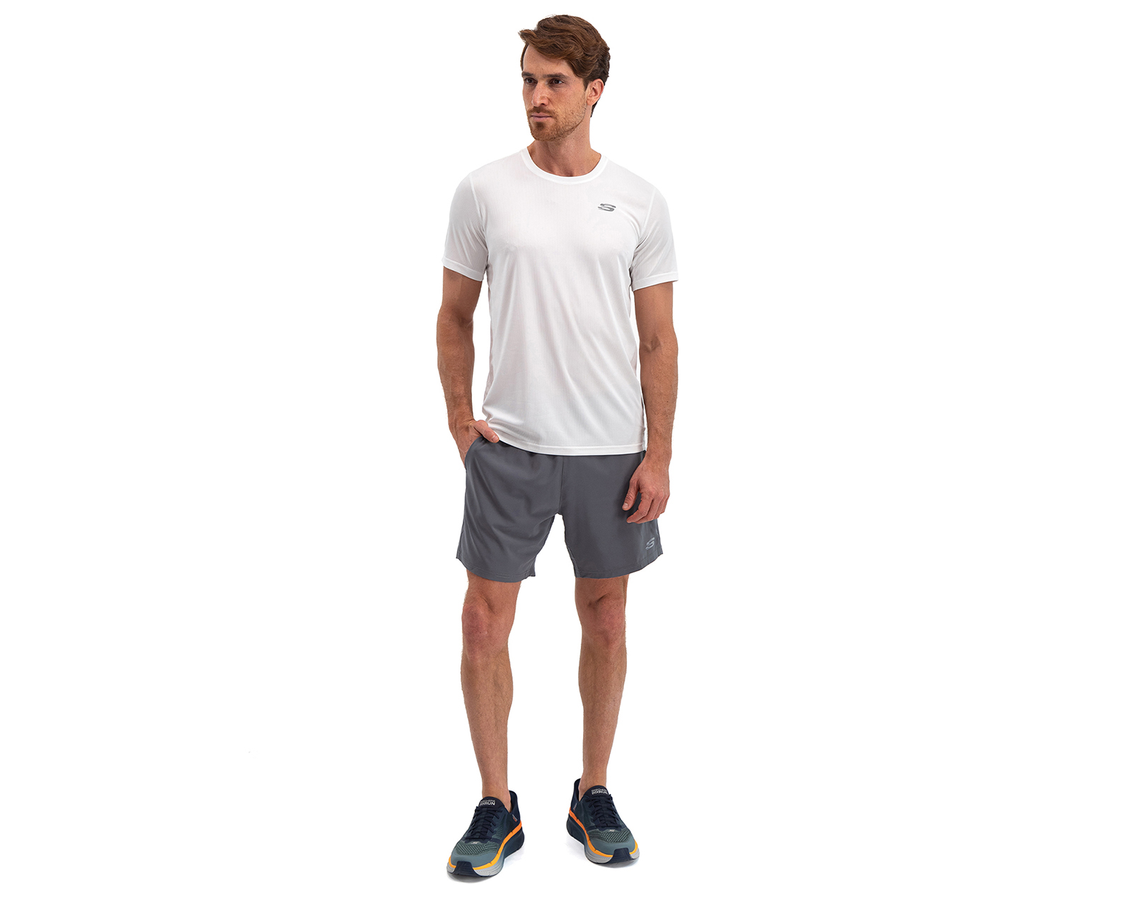 Foto 4 | Foto 4 | Short Skechers de Entrenamiento para Hombre