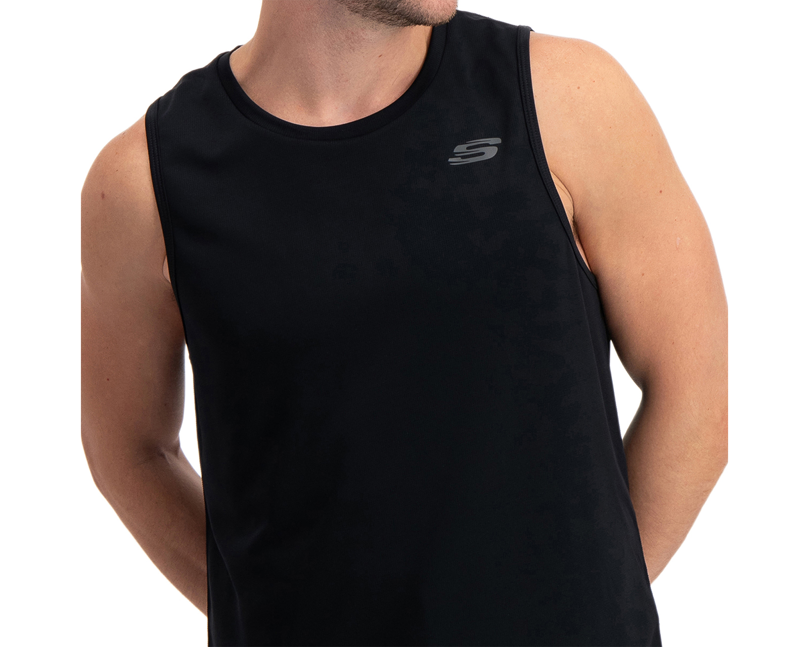 Foto 4 pulgar | Foto 3 | Playera Skechers de Entrenamiento para Hombre