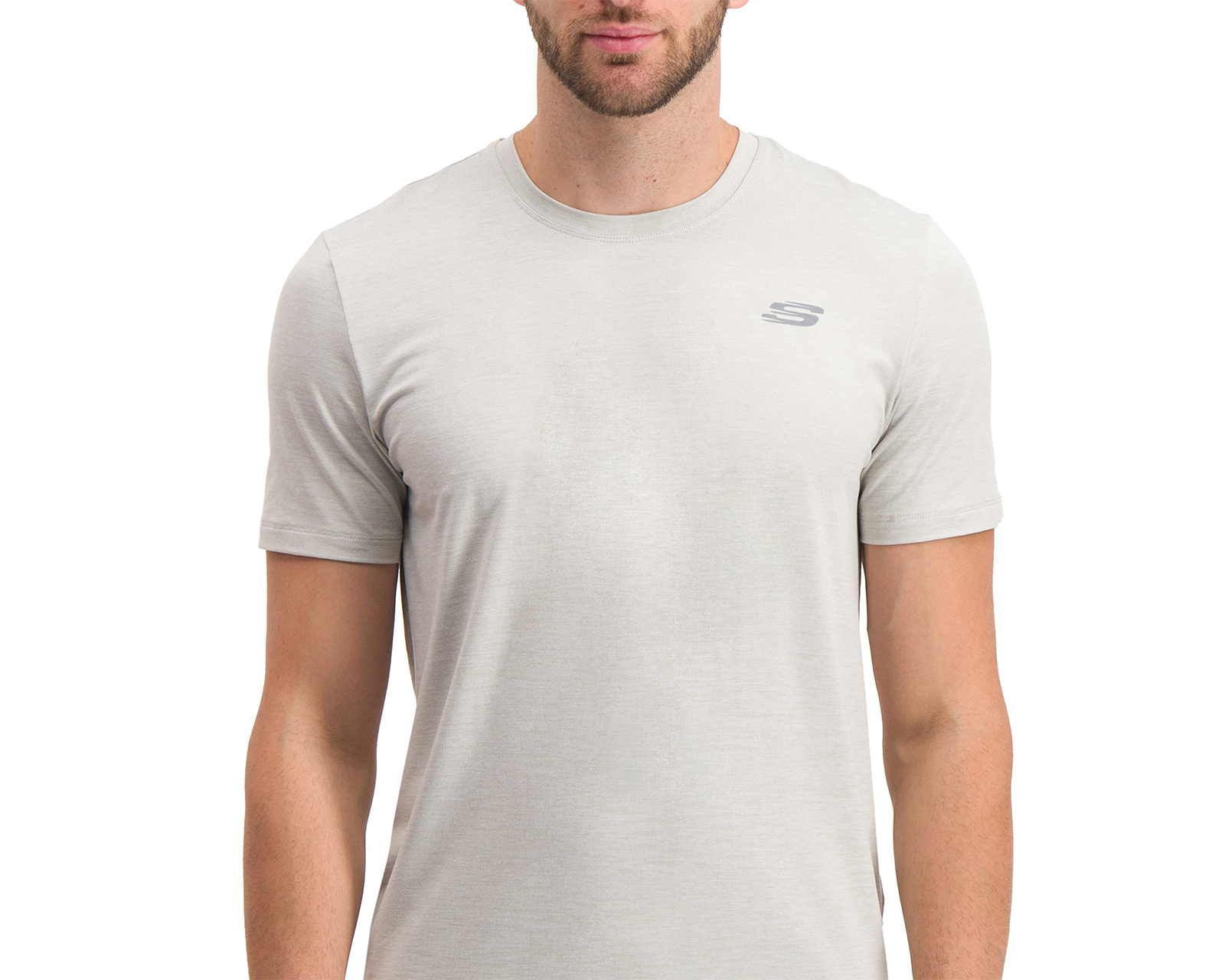 Foto 4 pulgar | Foto 3 | Playera Skechers de Entrenamiento para Hombre