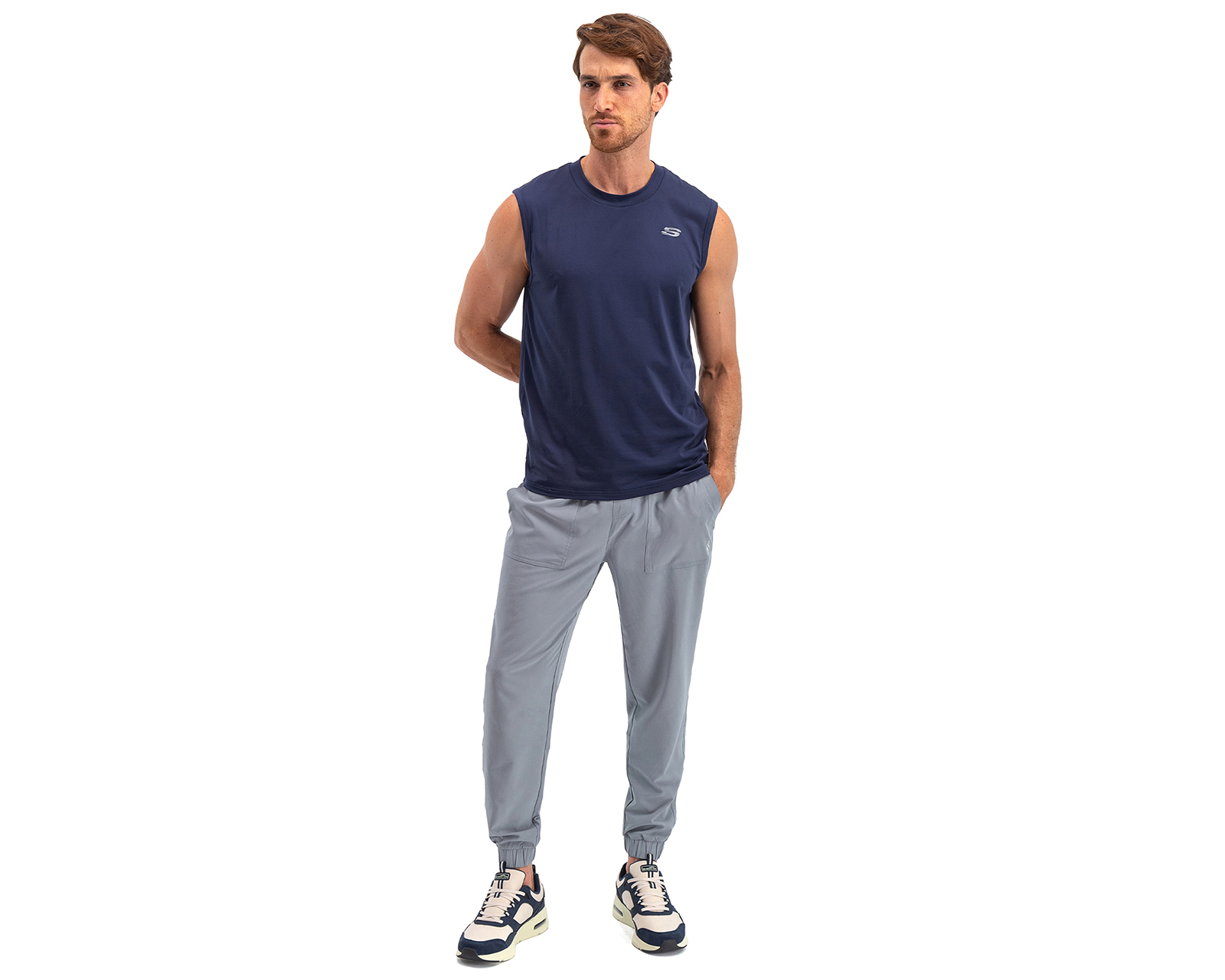 Foto 5 pulgar | Foto 4 | Pants Skechers de Entrenamiento para Hombre