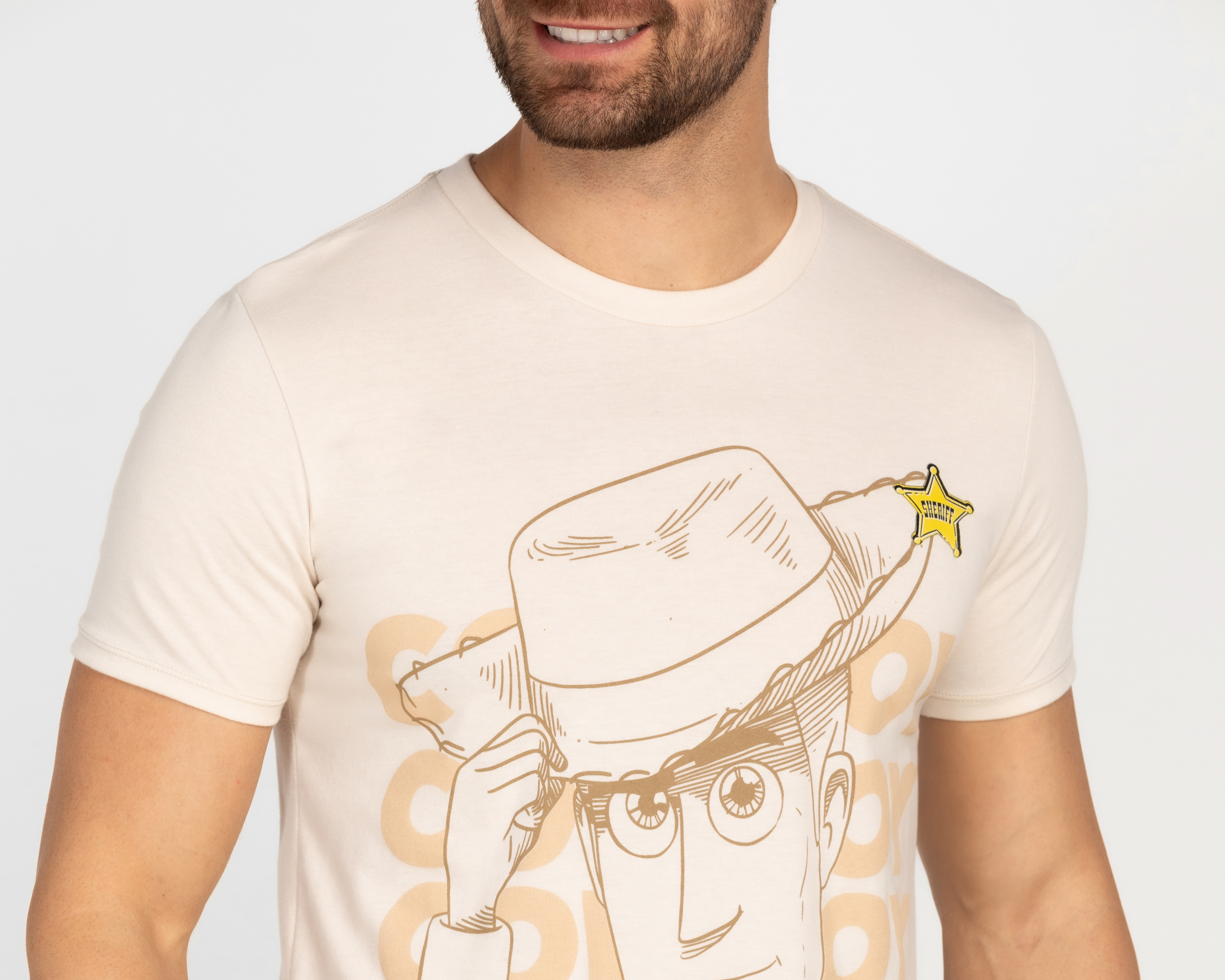 Foto 4 pulgar | Foto 3 | Playera Toy Story Cuello Redondo para Hombre