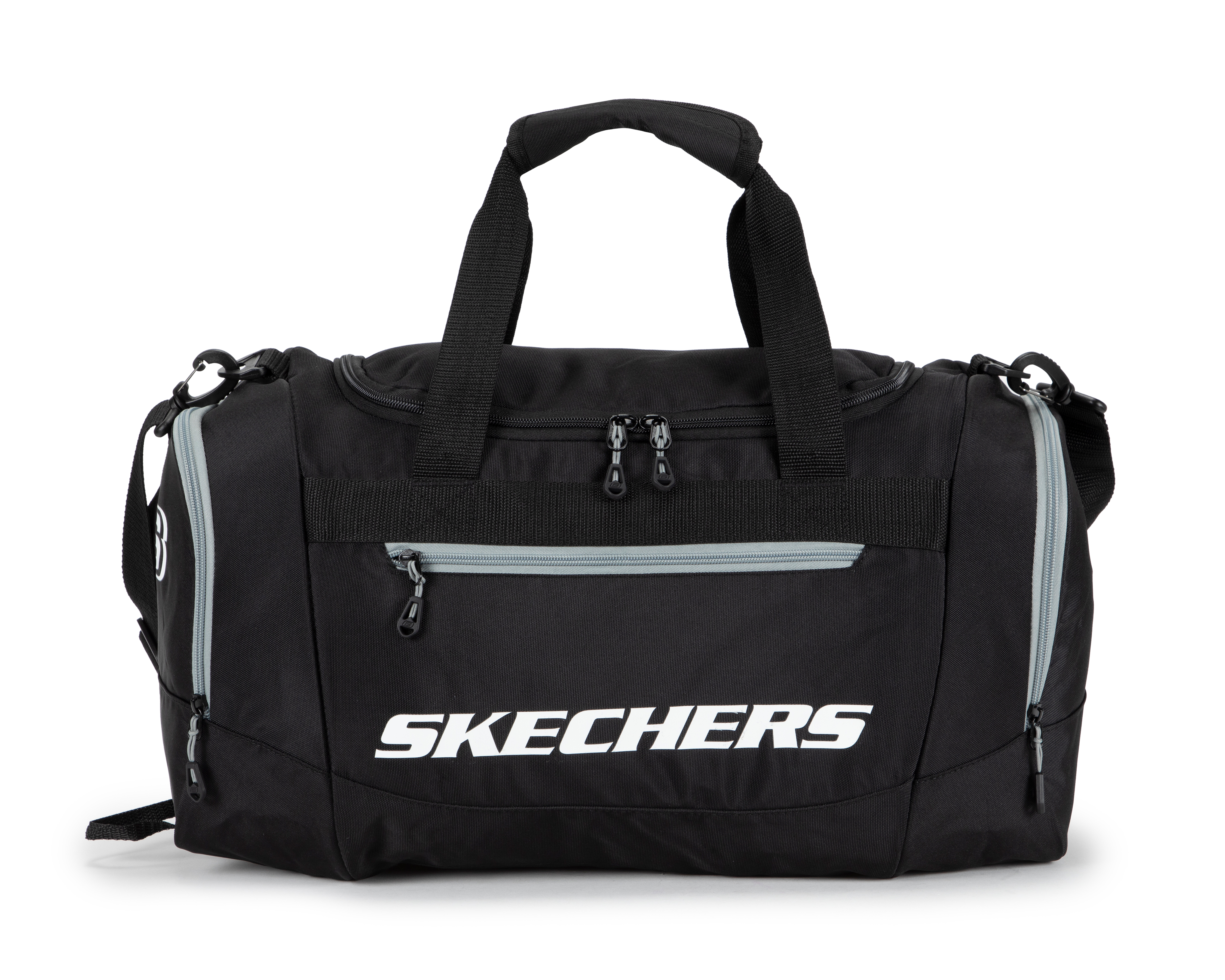 Foto 2 pulgar | Foto 1 | Maleta Deportiva Skechers Basics Sport Negra