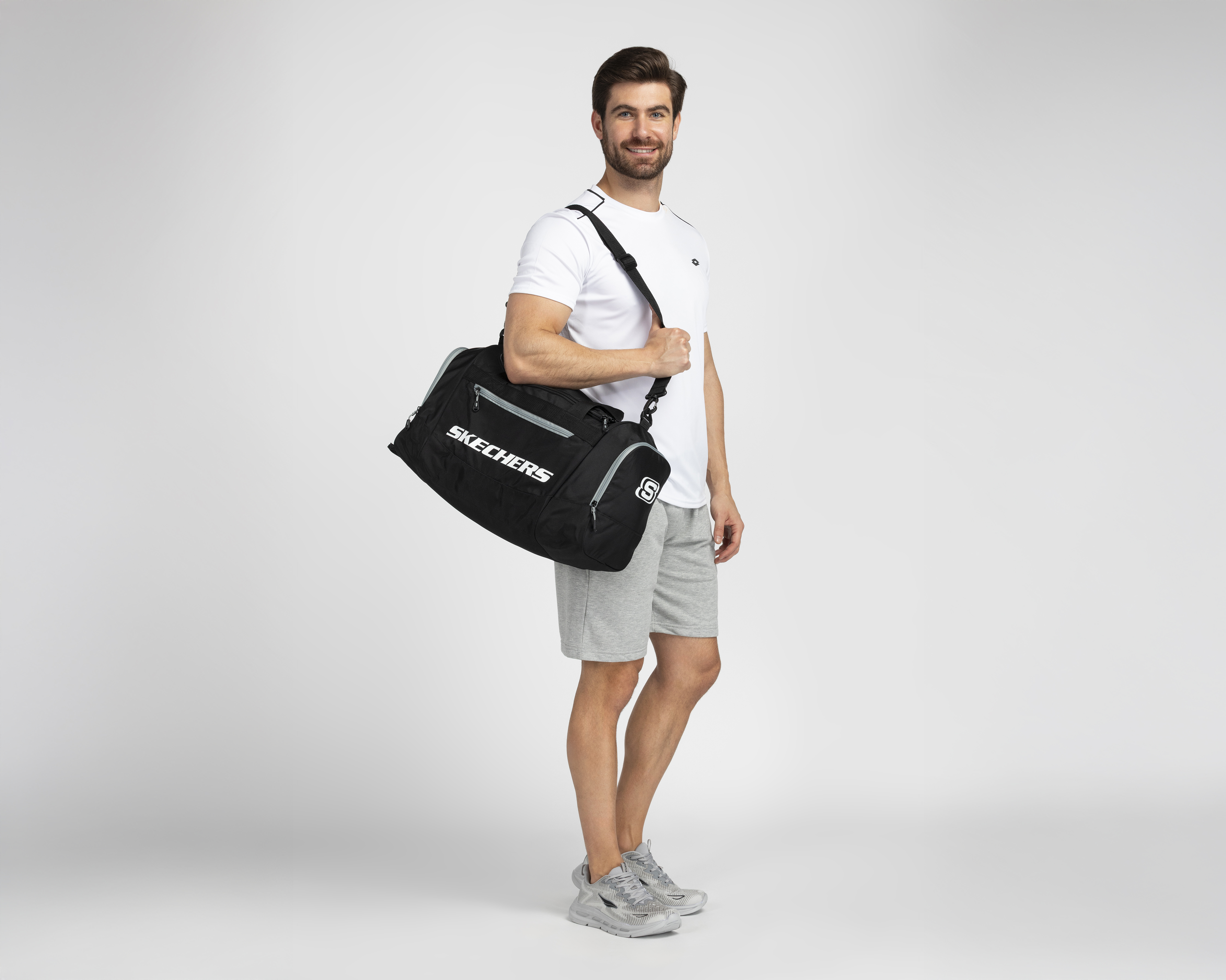 Foto 6 | Foto 6 | Maleta Deportiva Skechers Basics Sport Negra