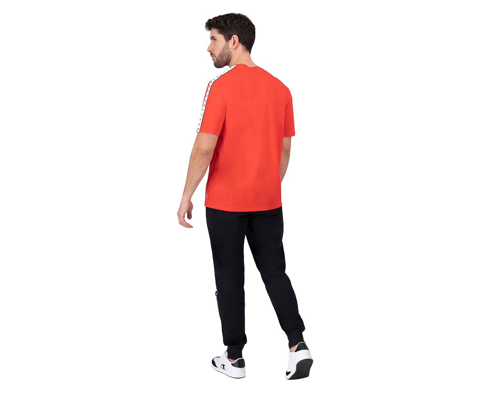 Foto 3 pulgar | Foto 2 | Playera Deportiva Champion Shoulder Stripe para Hombre