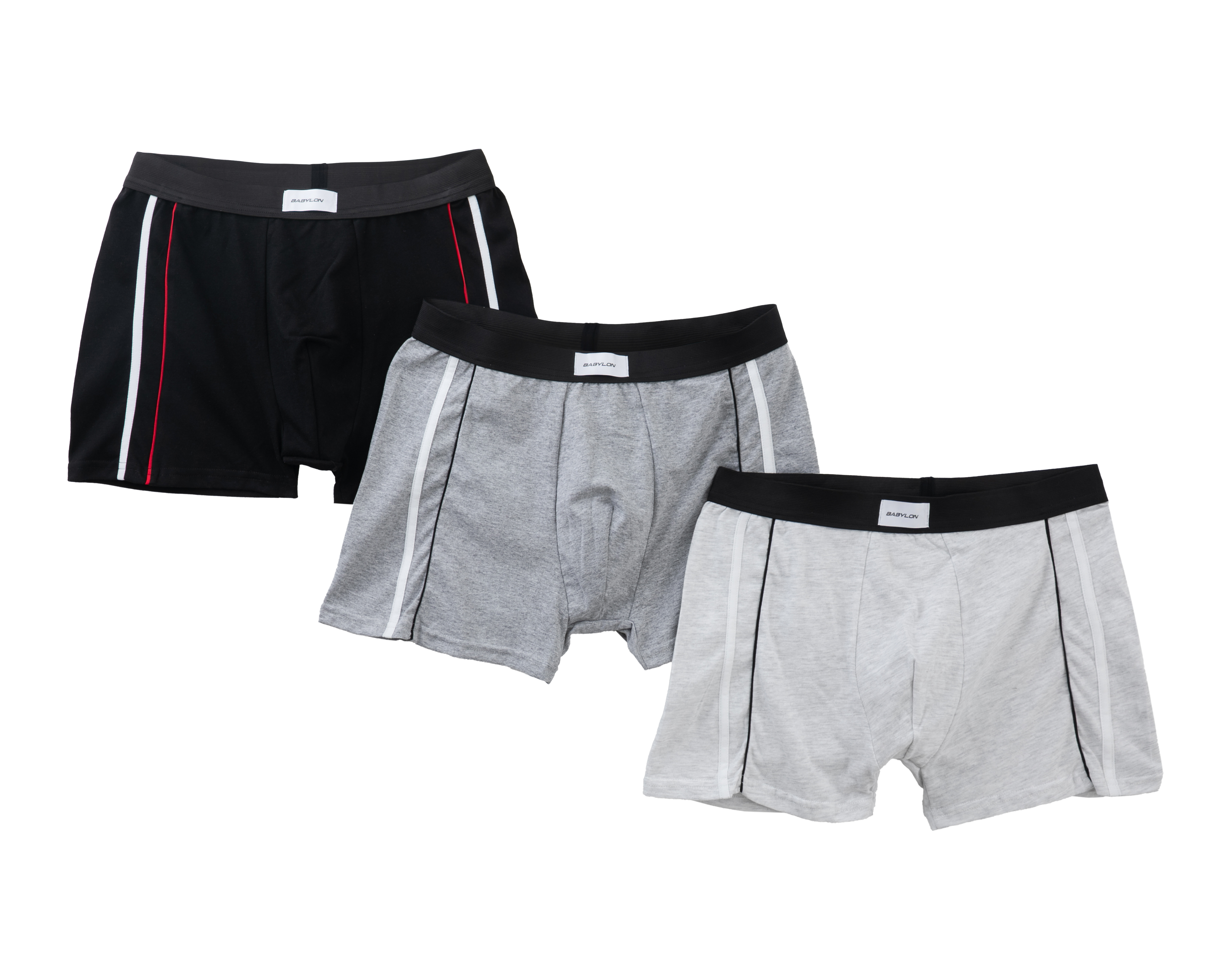 Foto 2 pulgar | Foto 1 | Bóxer Corto Babylon para Hombre 3 Piezas
