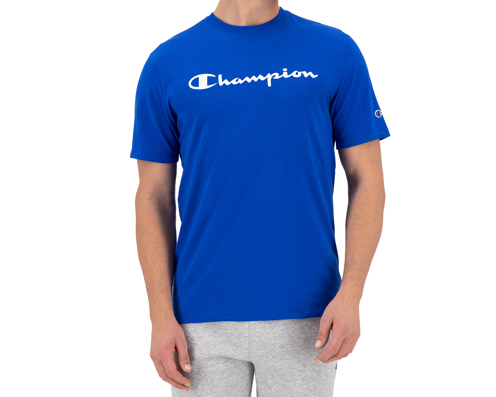 Foto 2 pulgar | Foto 1 | Playera Champion Cuello Redondo para Hombre