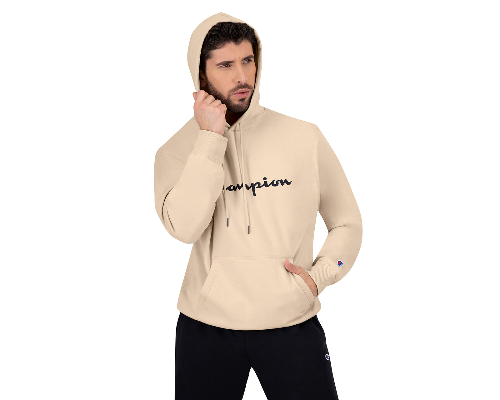 Foto 2 pulgar | Foto 1 | Sudadera con Capucha Champion para Hombre