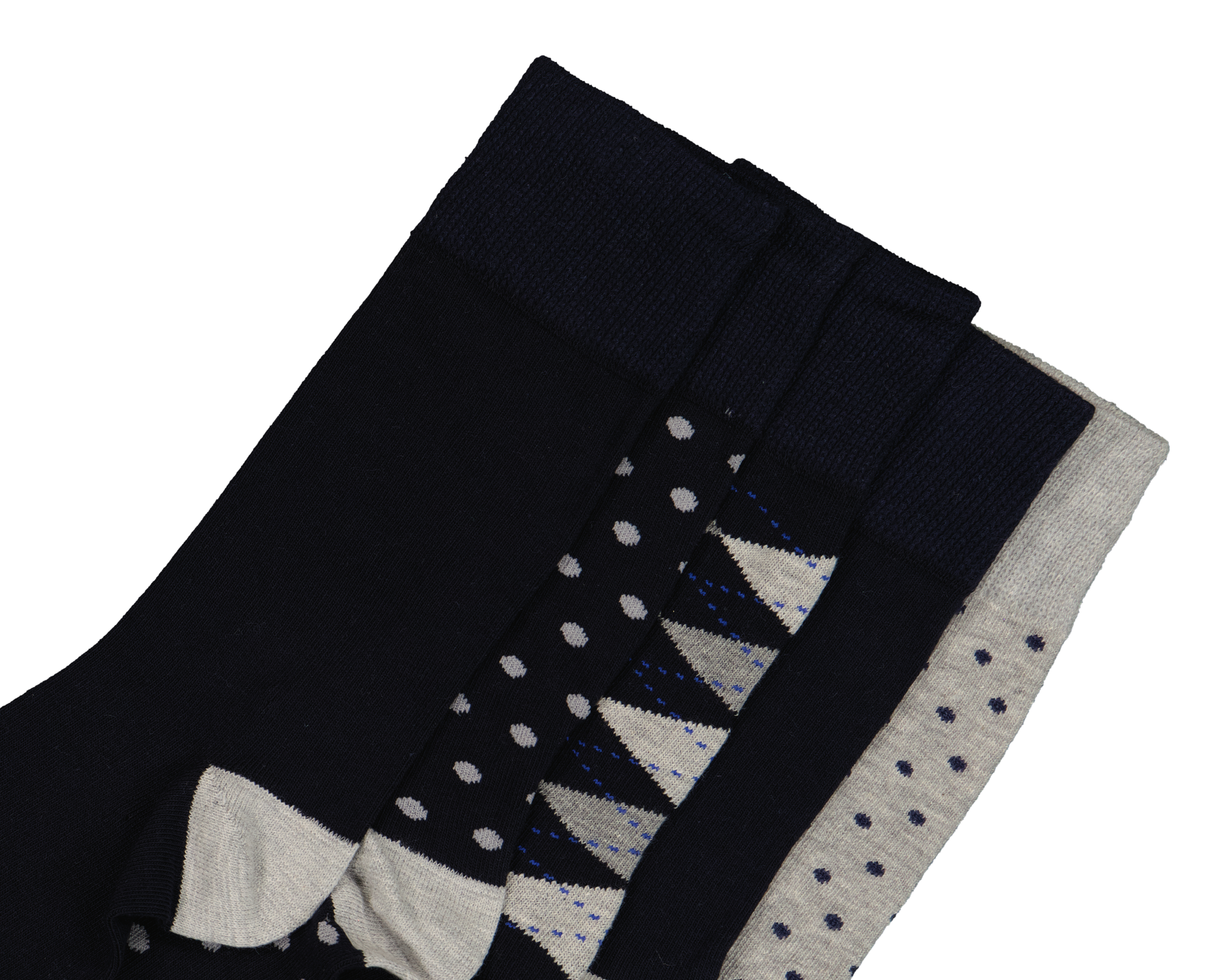 Foto 3 pulgar | Foto 2 | Calcetas de Vestir Wall Street para Hombre 5 Pares