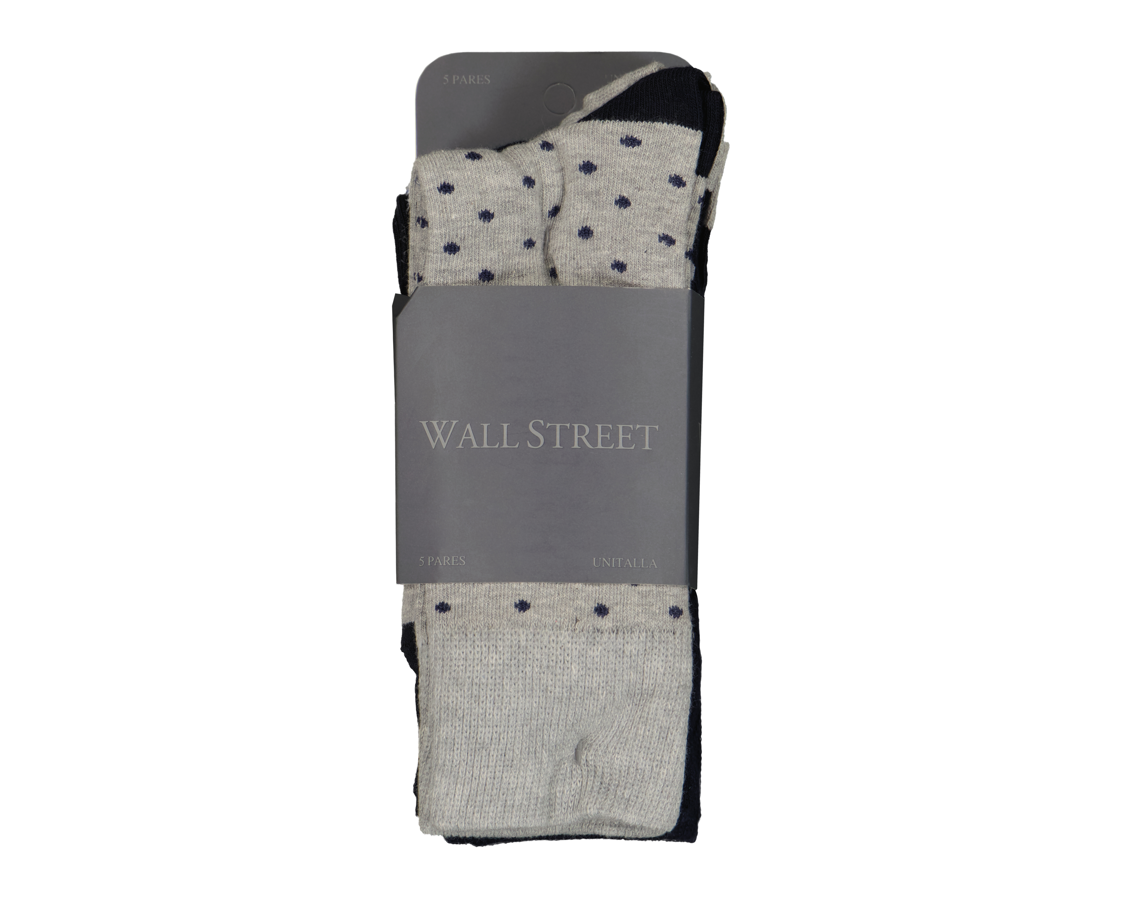 Foto 3 | Foto 3 | Calcetas de Vestir Wall Street para Hombre 5 Pares