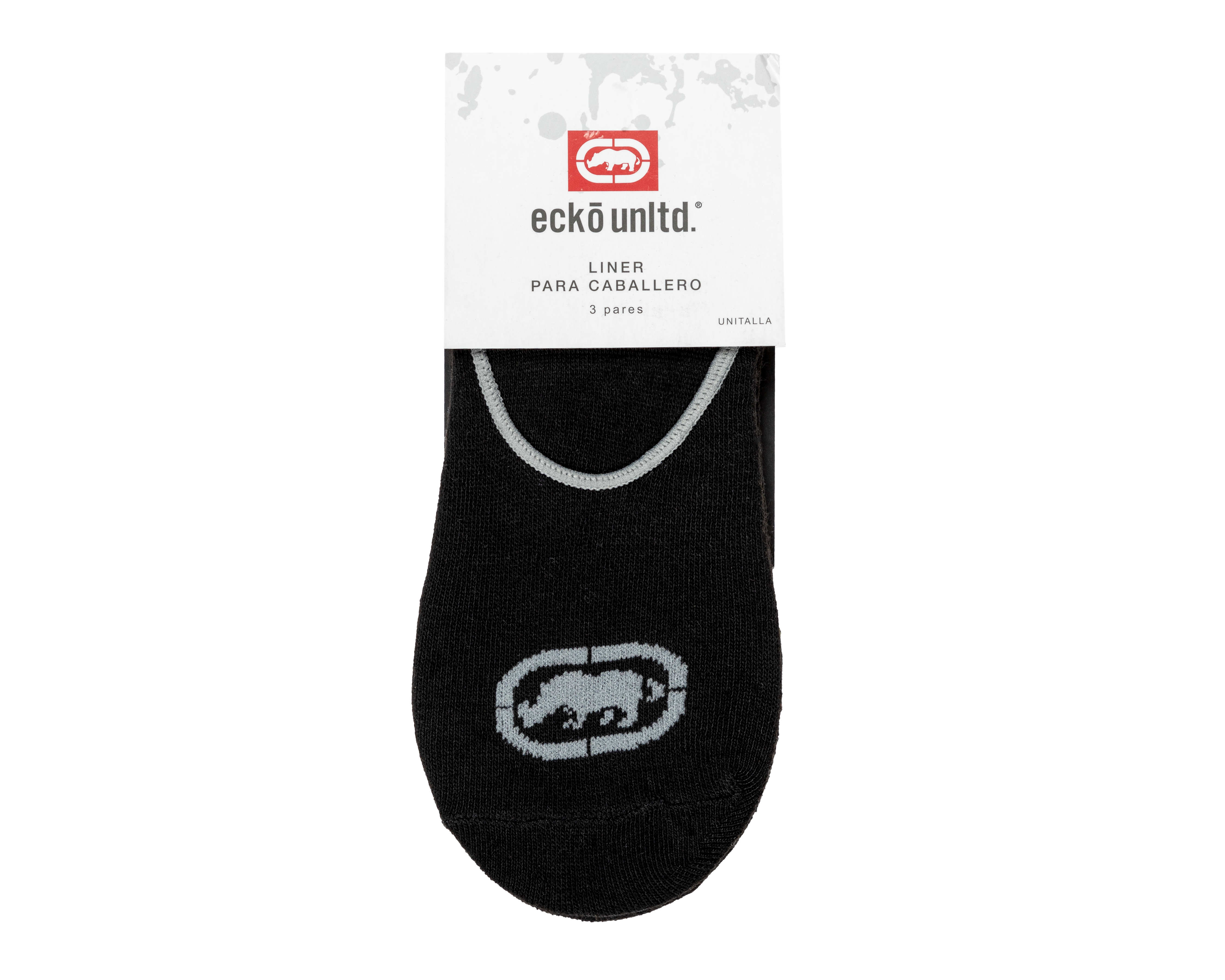 Foto 4 pulgar | Foto 3 | Calcetas Cortas Eckó Unltd. para Hombre 3 Pares