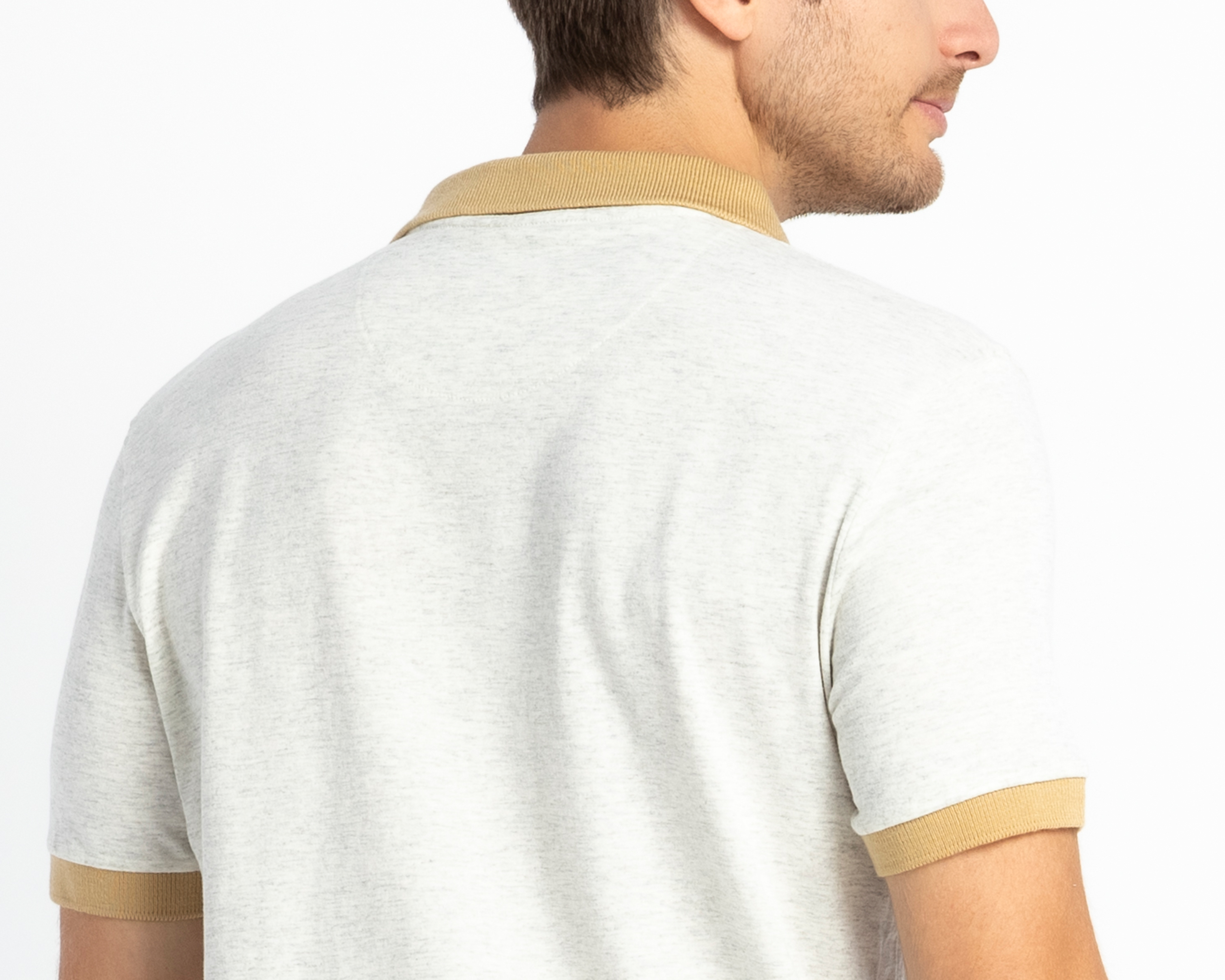 Foto 6 pulgar | Foto 5 | Playera Polo Refill Gris para Hombre