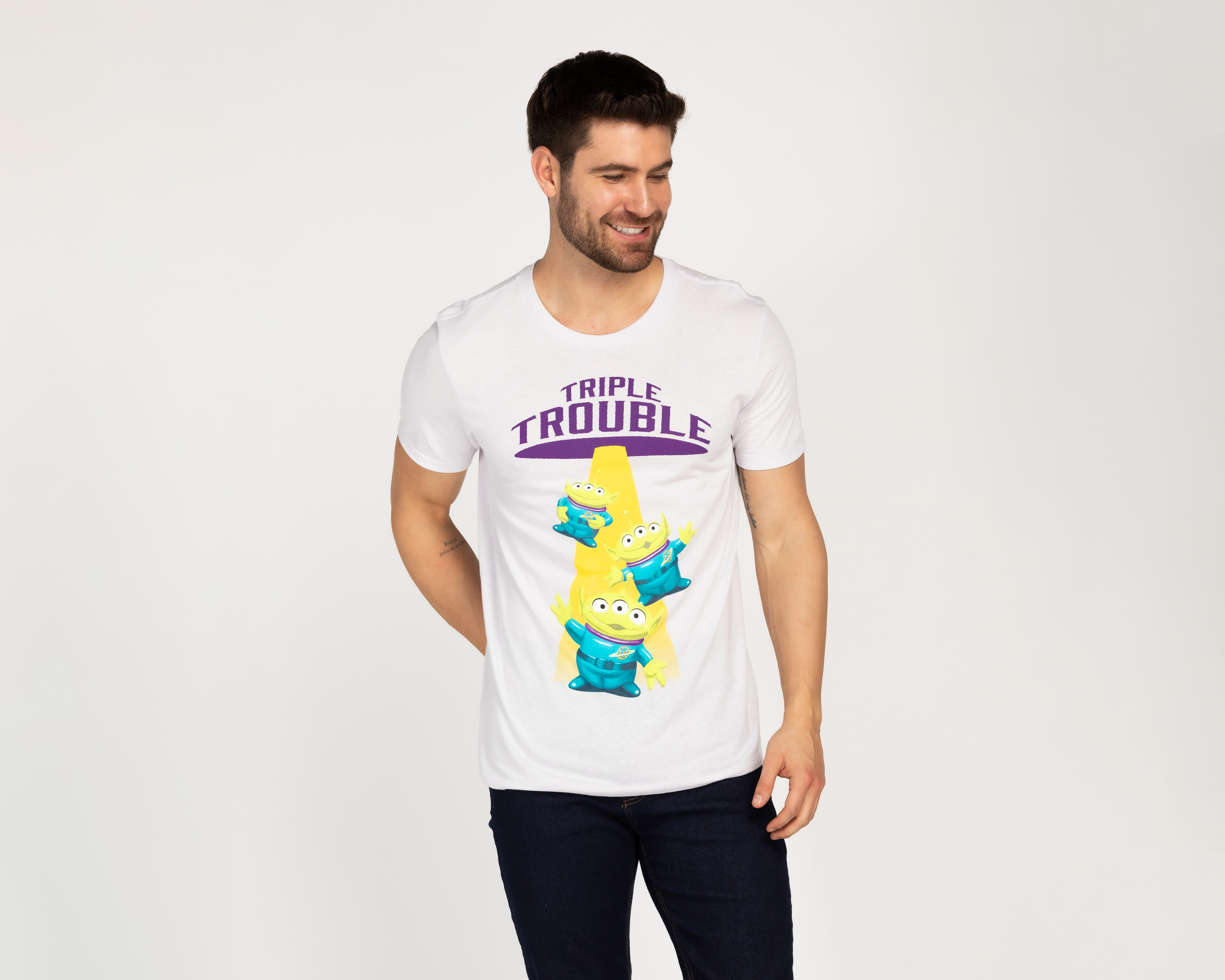 Playera Disney Toy Story Cuello Redondo para Hombre