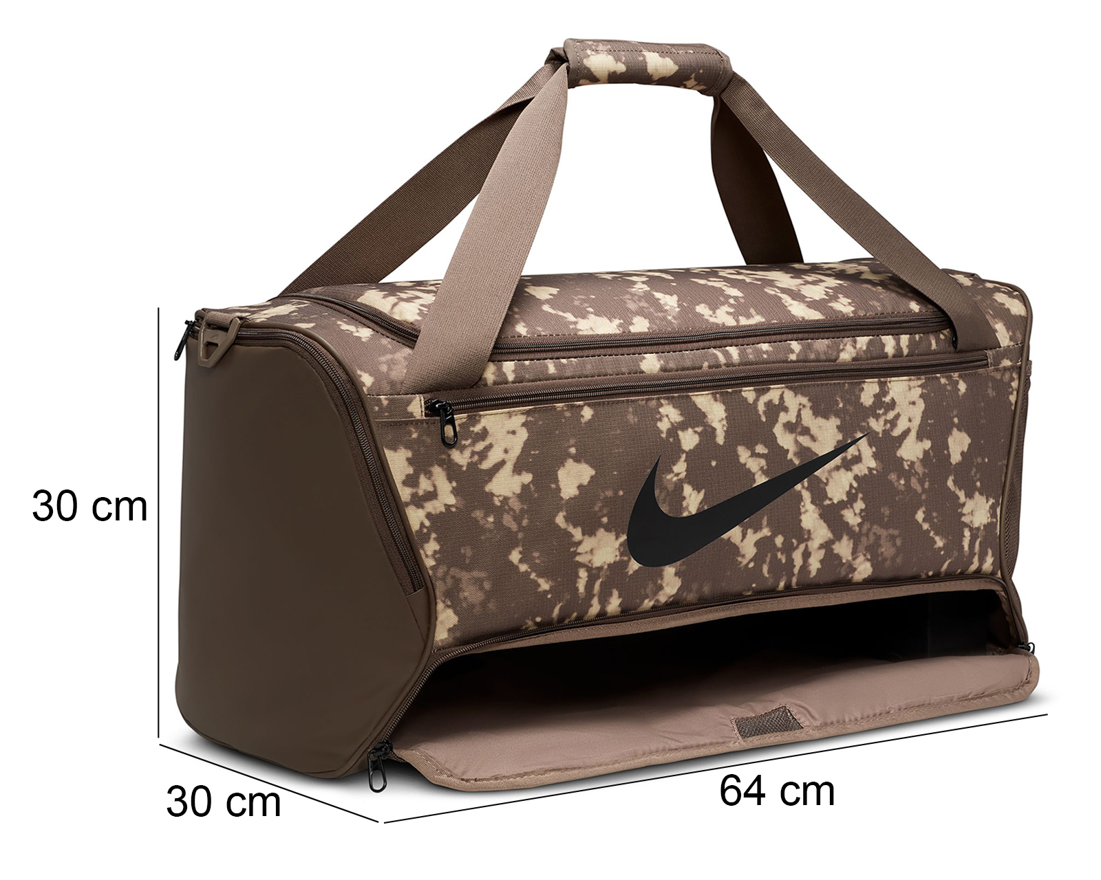 Foto 10 pulgar | Foto 9 | Maleta Deportiva Nike Brasilia Café