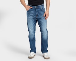 Jeans Slim Straight American Eagle Dark Clean para Hombre