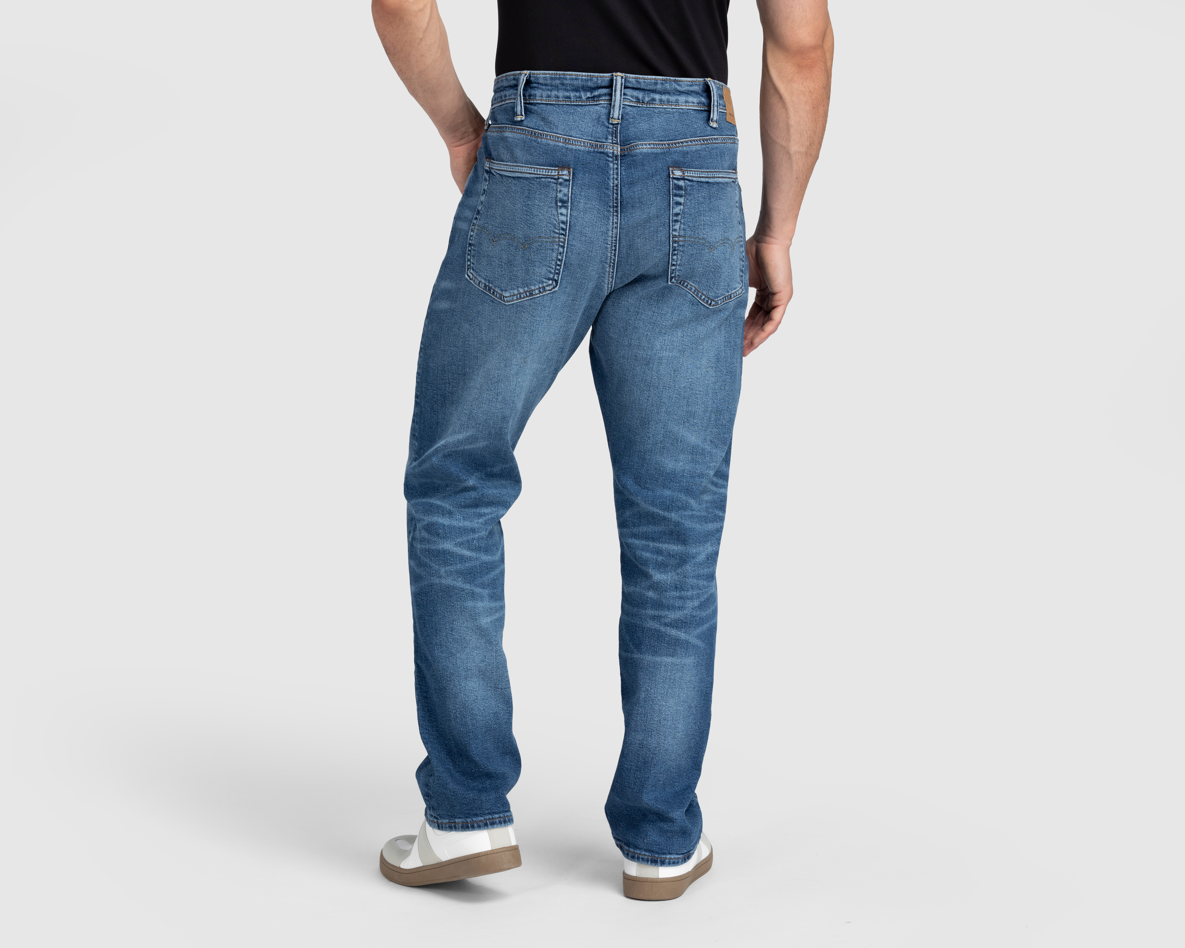 Foto 2 | Foto 2 | Jeans Slim Straight American Eagle Dark Clean para Hombre