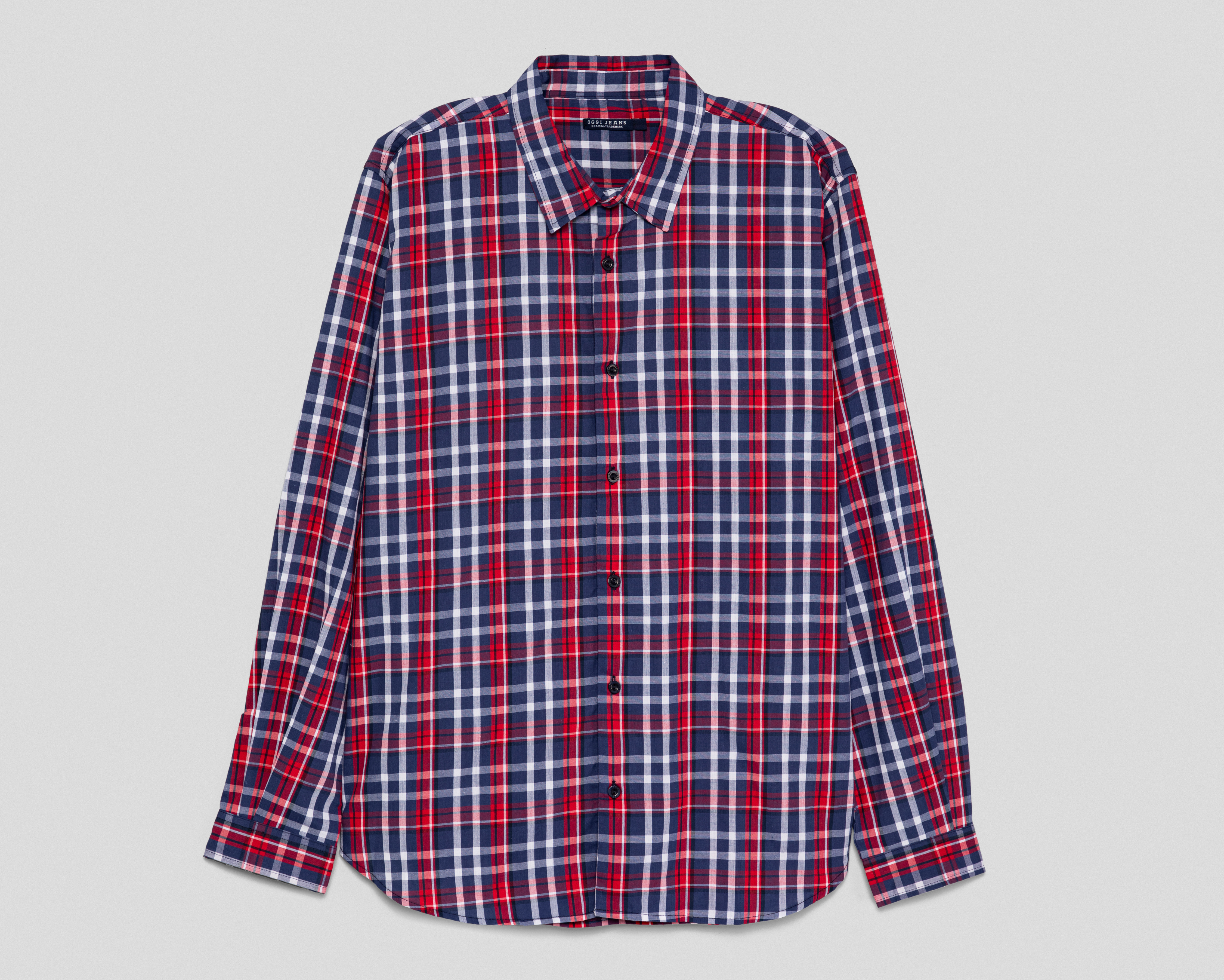 Foto 2 pulgar | Foto 1 | Camisa Casual Oggi Regular Fit a Cuadros