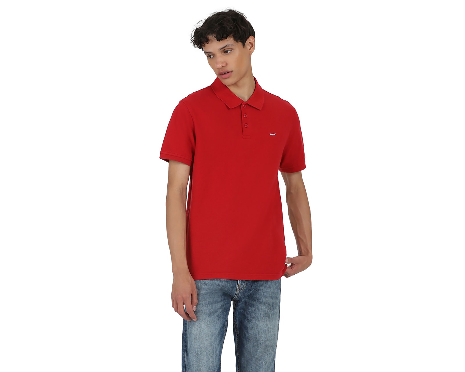 Playera Polo Levi's Roja para Hombre