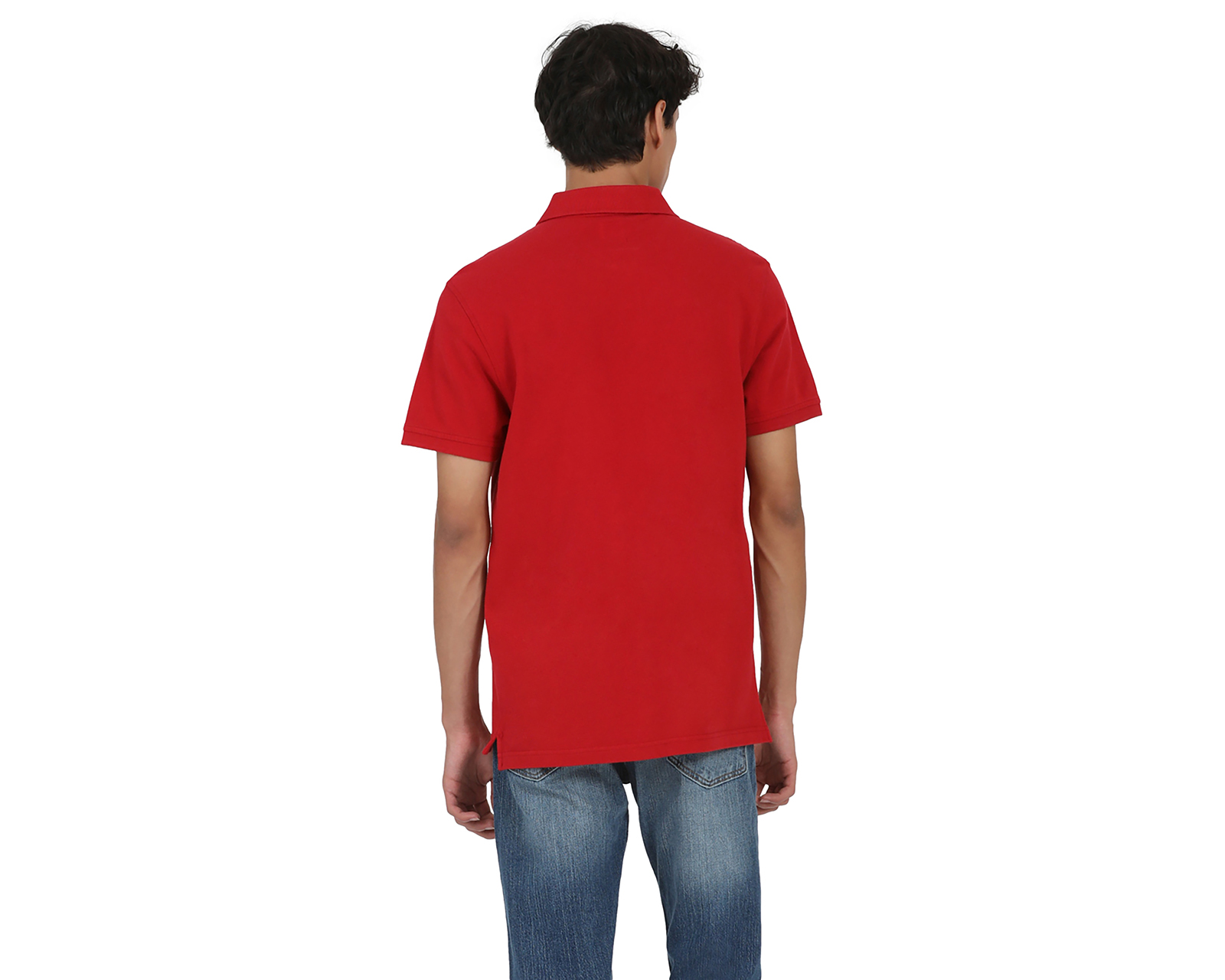 Foto 4 pulgar | Foto 3 | Playera Polo Levi's Roja para Hombre