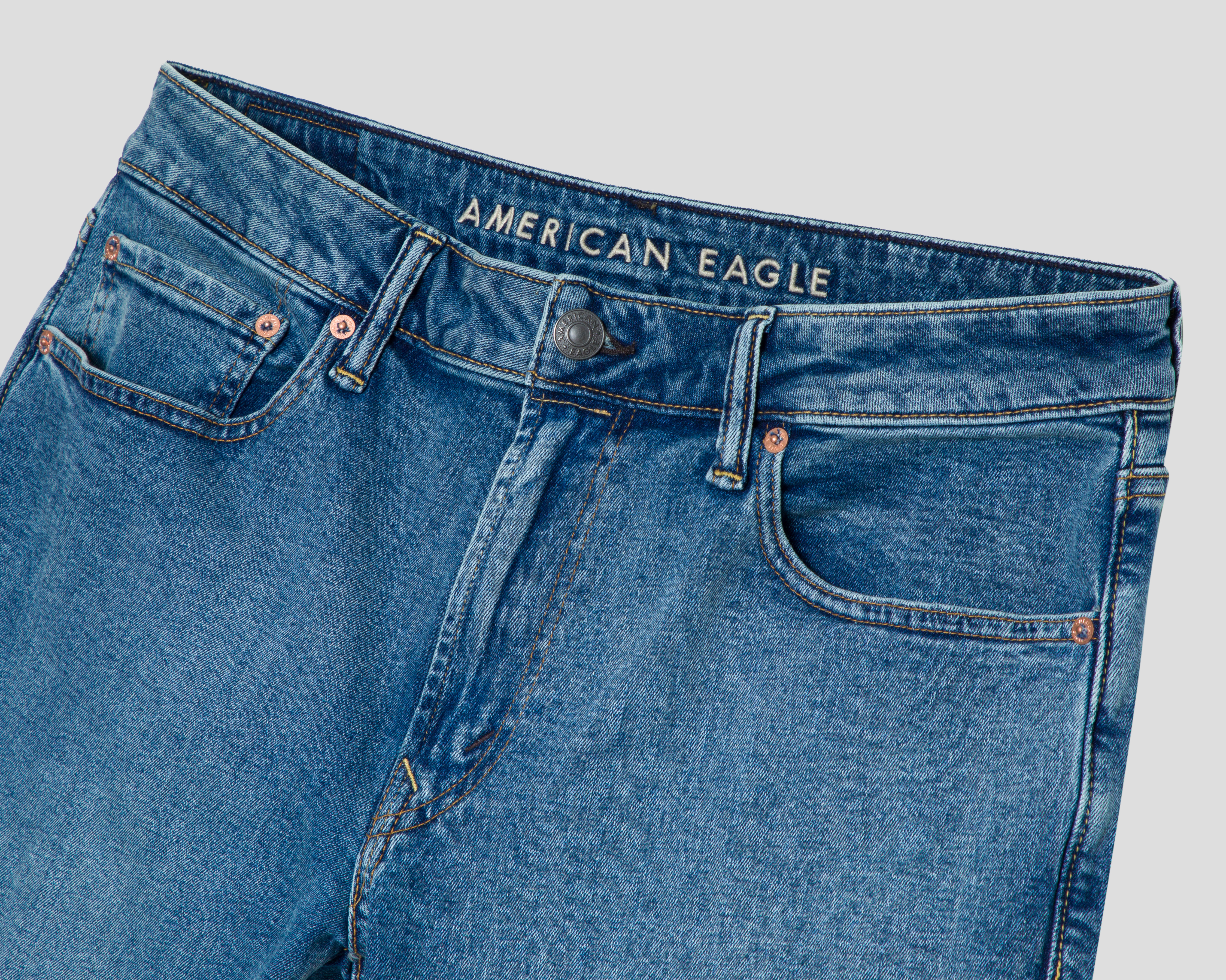 Foto 4 pulgar | Foto 3 | Jeans Slim American Eagle Medium Clean para Hombre