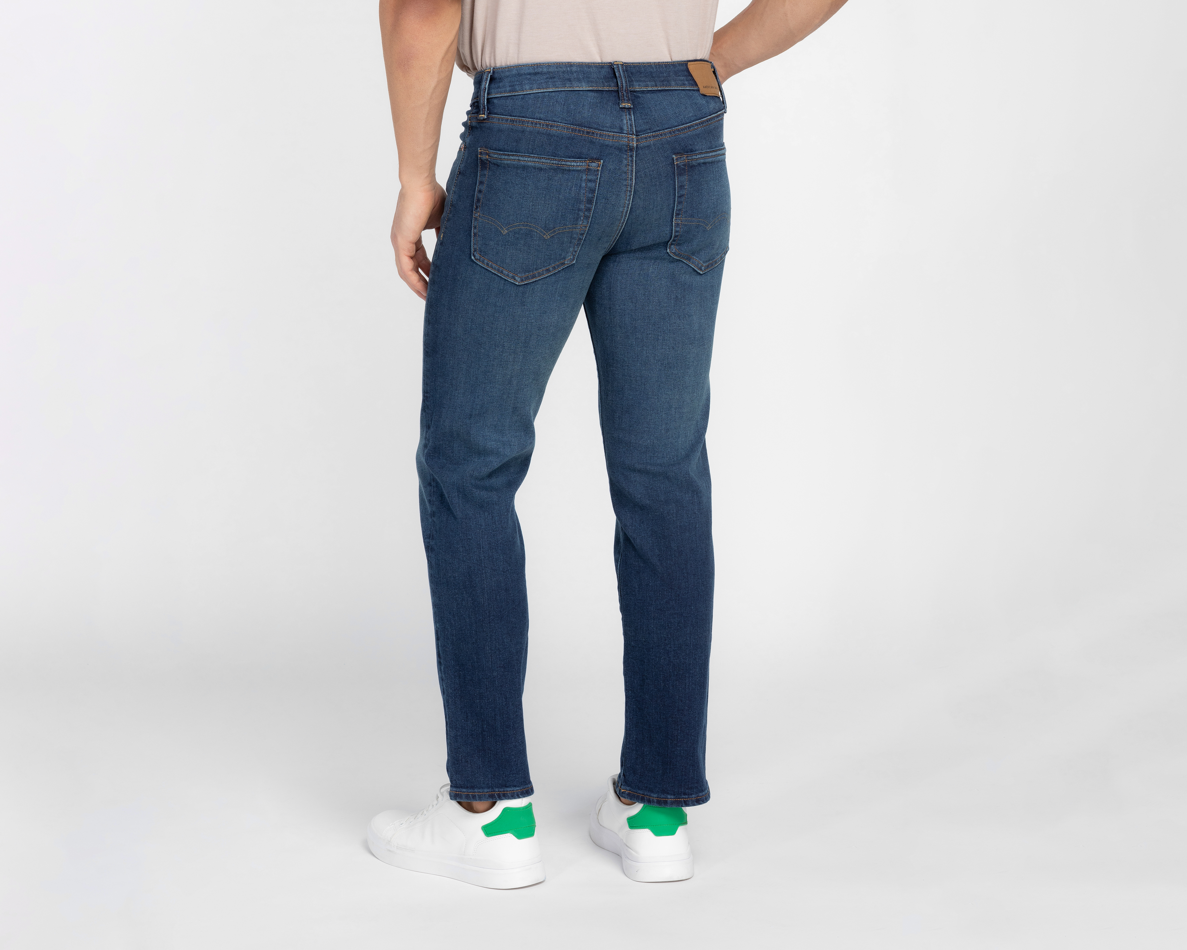 Foto 3 pulgar | Foto 2 | Jeans Slim Straight American Eagle para Hombre