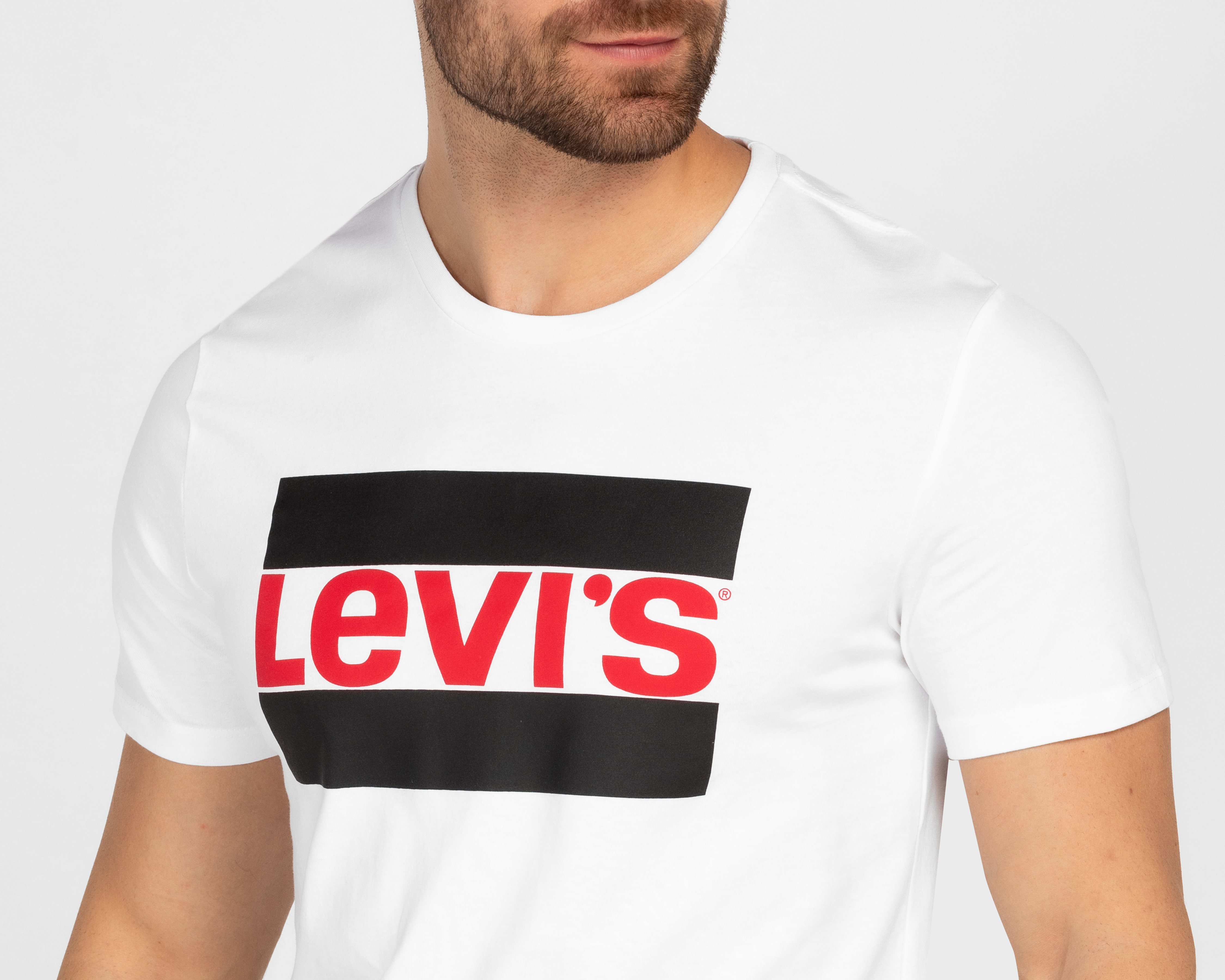 Foto 4 pulgar | Foto 3 | Playera Levi's Cuello Redondo para Hombre