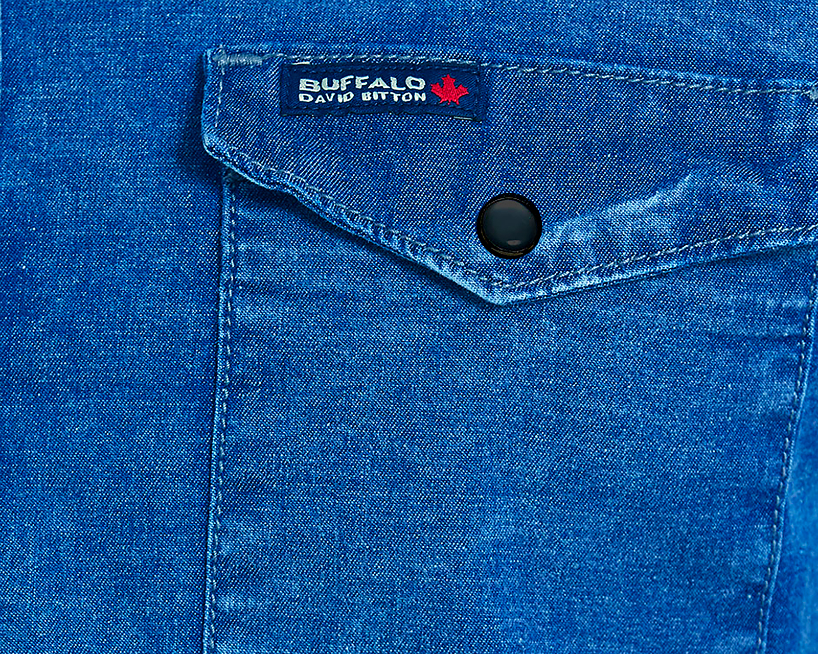 Foto 5 pulgar | Foto 4 | Camisa Casual Buffalo David Bitton Regular Lisa para Hombre