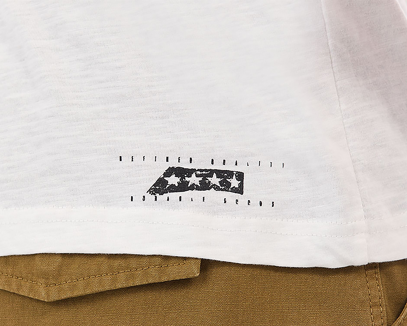 Foto 9 pulgar | Foto 8 | Playera Cuello Redondo Buffalo David Bitton Blanca para Hombre