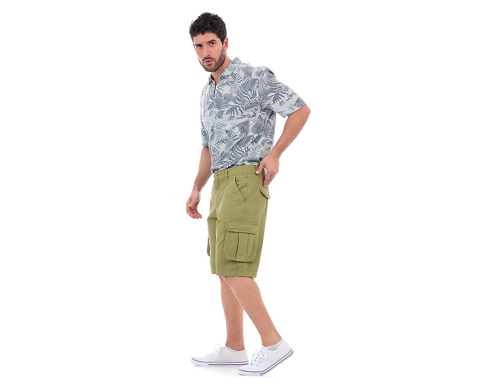 Foto 4 pulgar | Foto 3 | Short Buffalo David Bitton para Hombre
