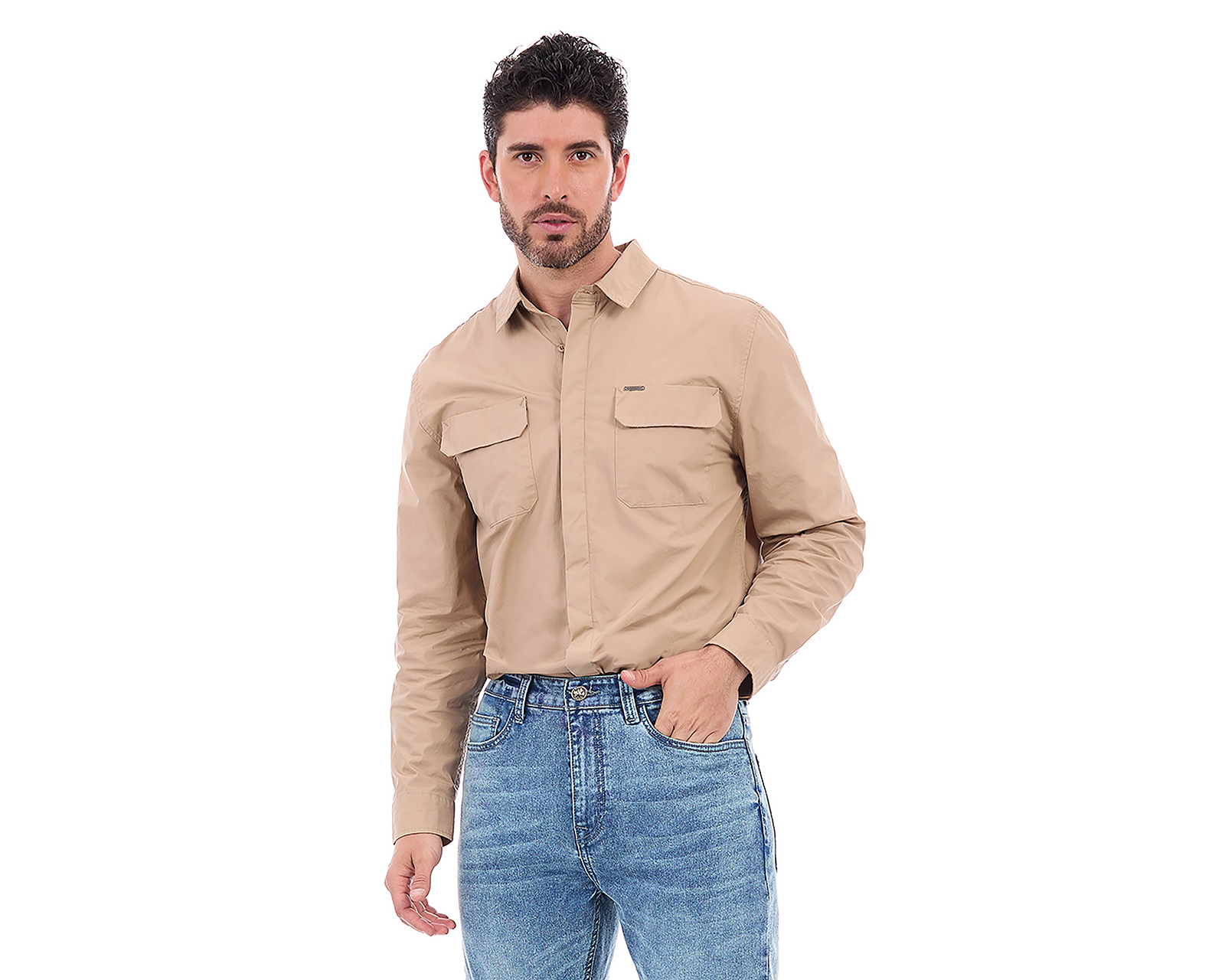 Foto 2 pulgar | Foto 1 | Jeans Regular Fit Buffalo David Bitton para Hombre