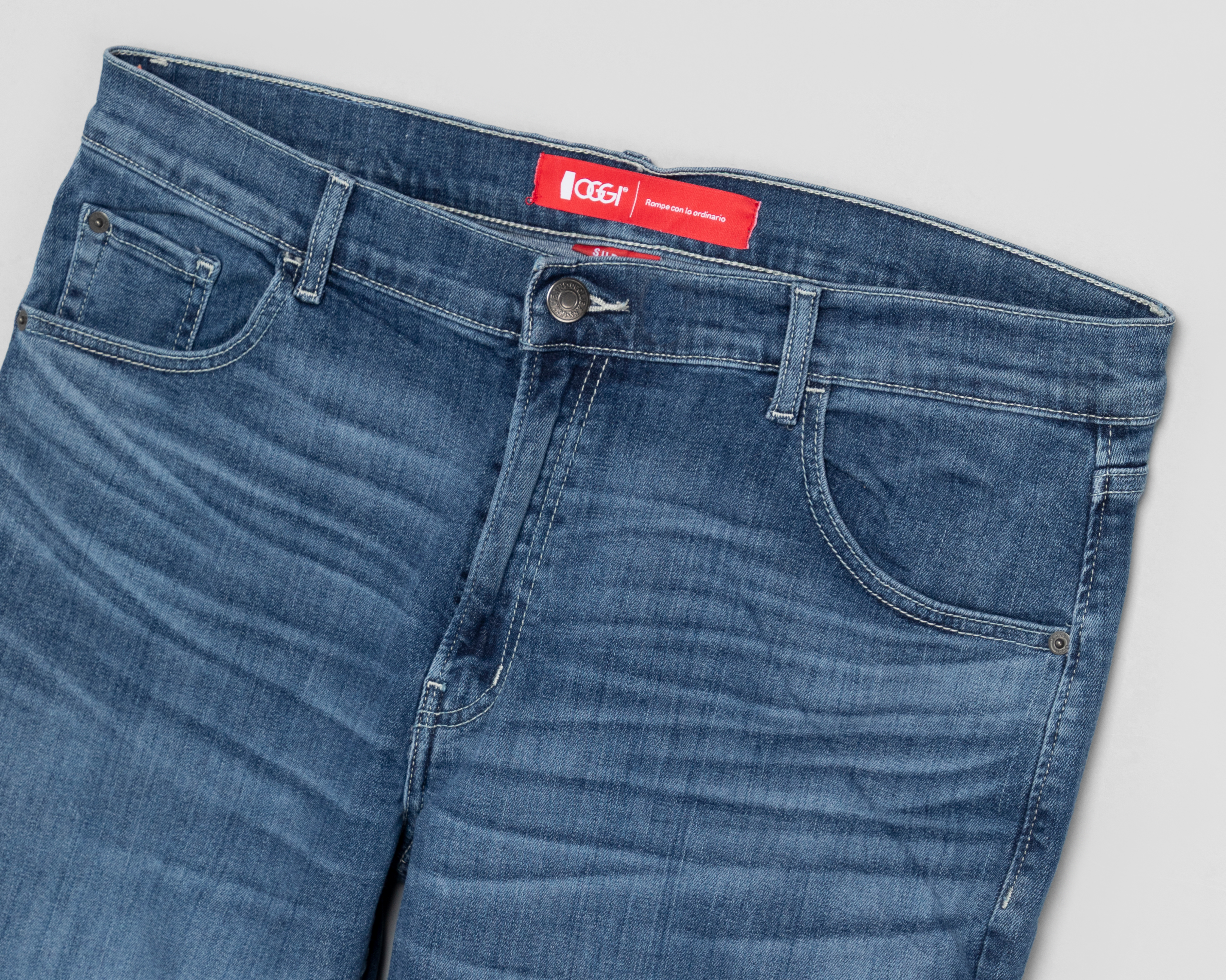 Foto 4 pulgar | Foto 3 | Jeans Slim Straigth Oggi Vaxter Vintage para Hombre