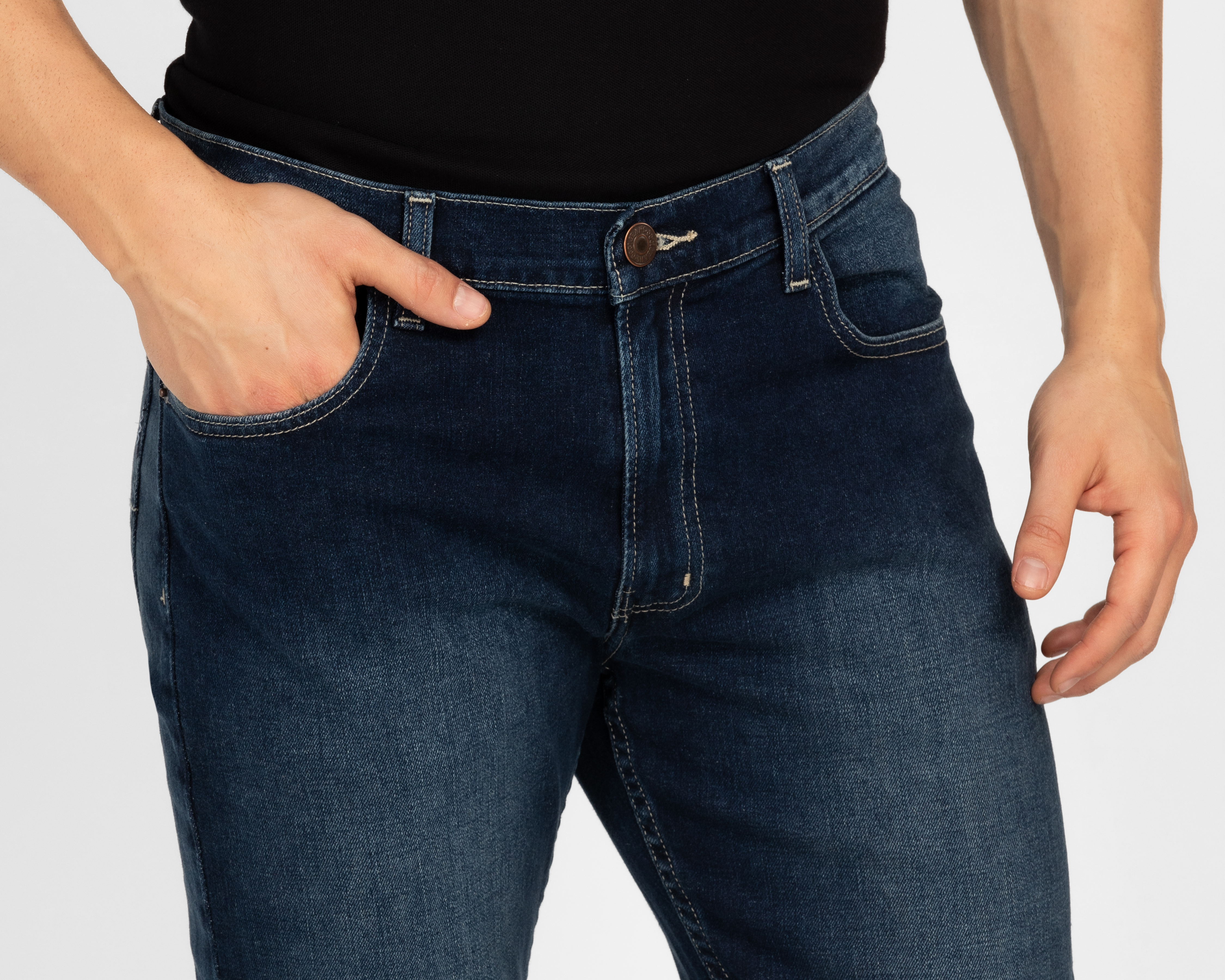 Foto 4 pulgar | Foto 3 | Jeans Slim Oggi Iron para Hombre