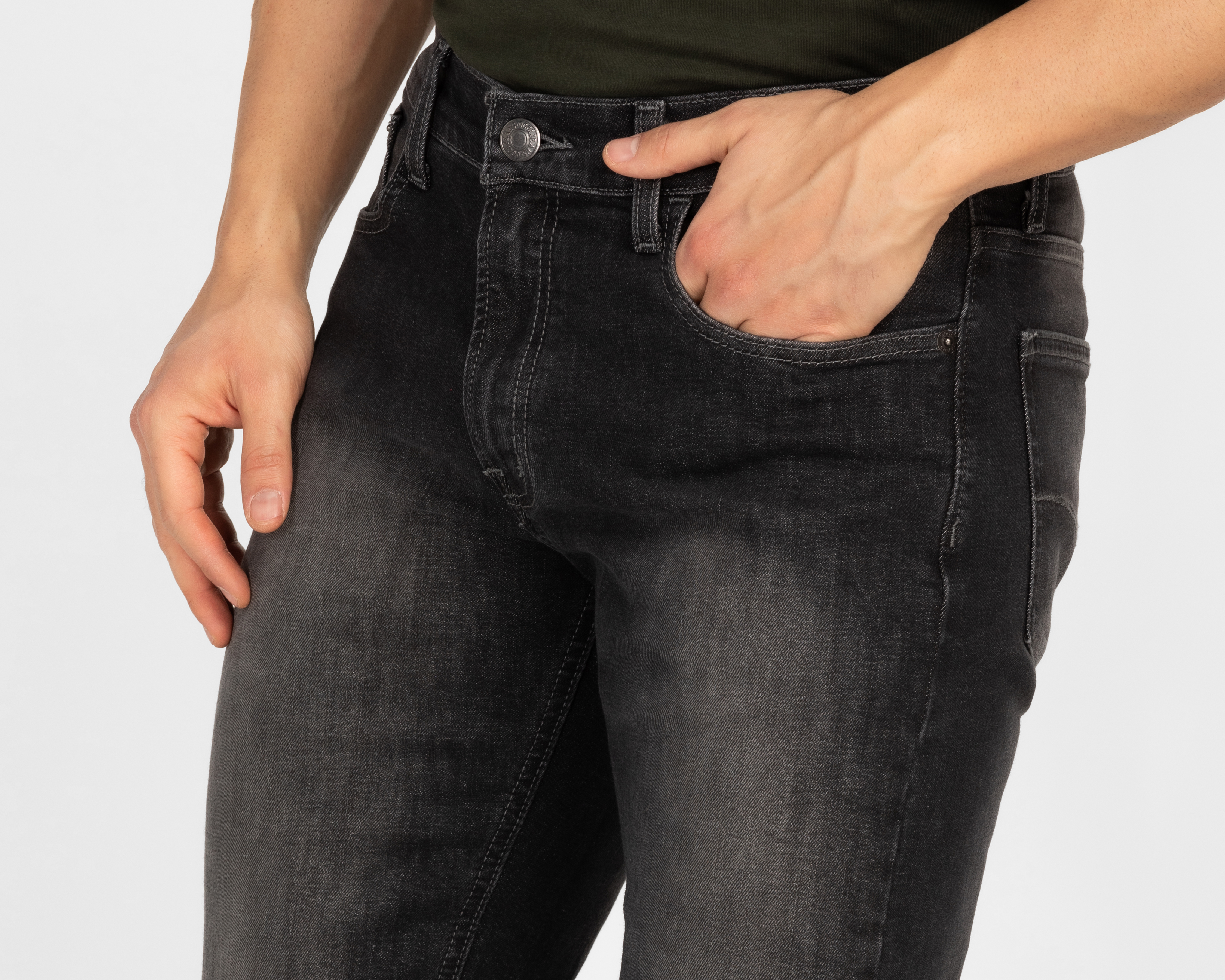 Foto 4 pulgar | Foto 3 | Jeans Slim Straigh Oggi Vaxter Vintage para Hombre