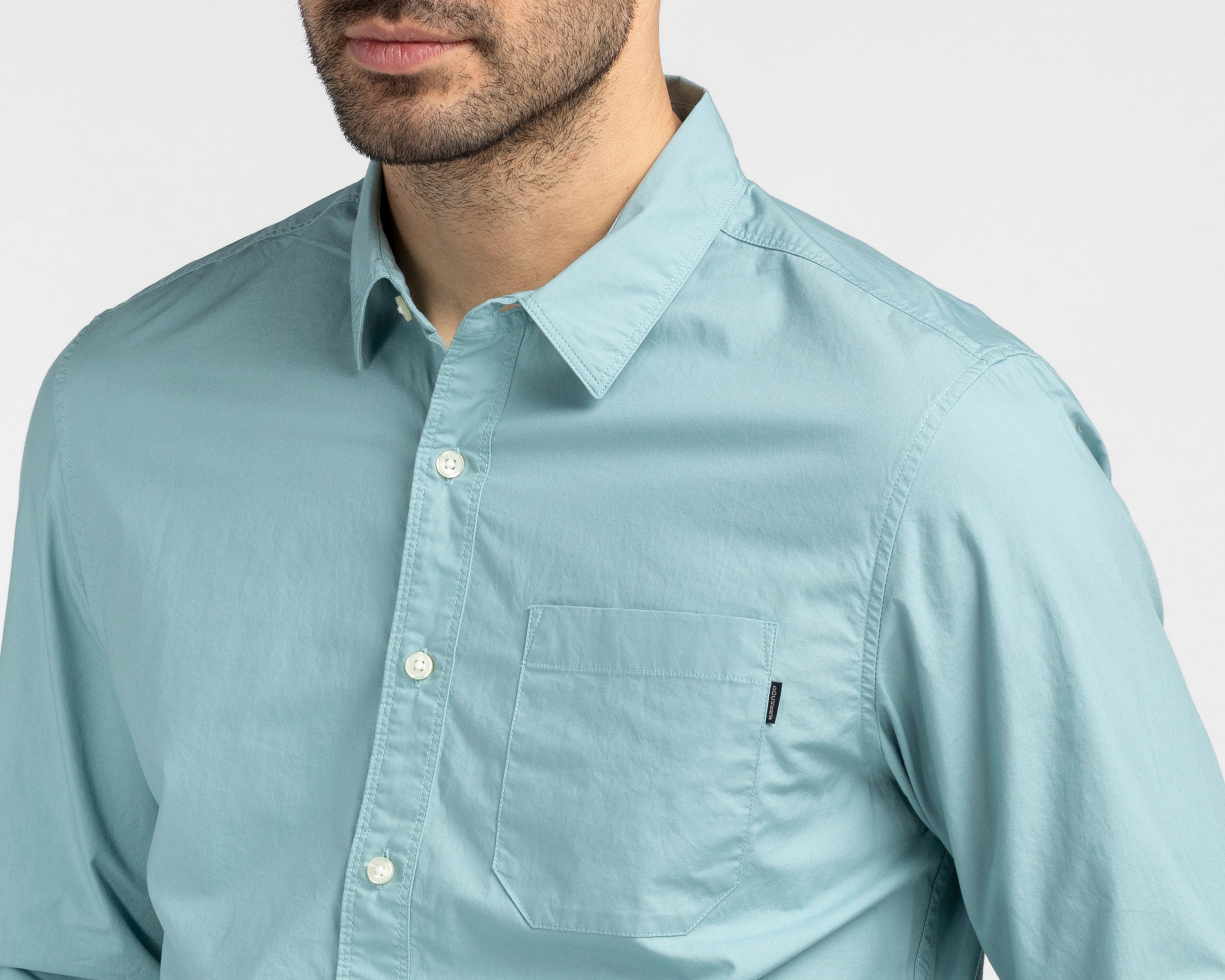 Foto 4 pulgar | Foto 3 | Camisa Casual de Algodón Dockers Regular Fit Lisa para Hombre