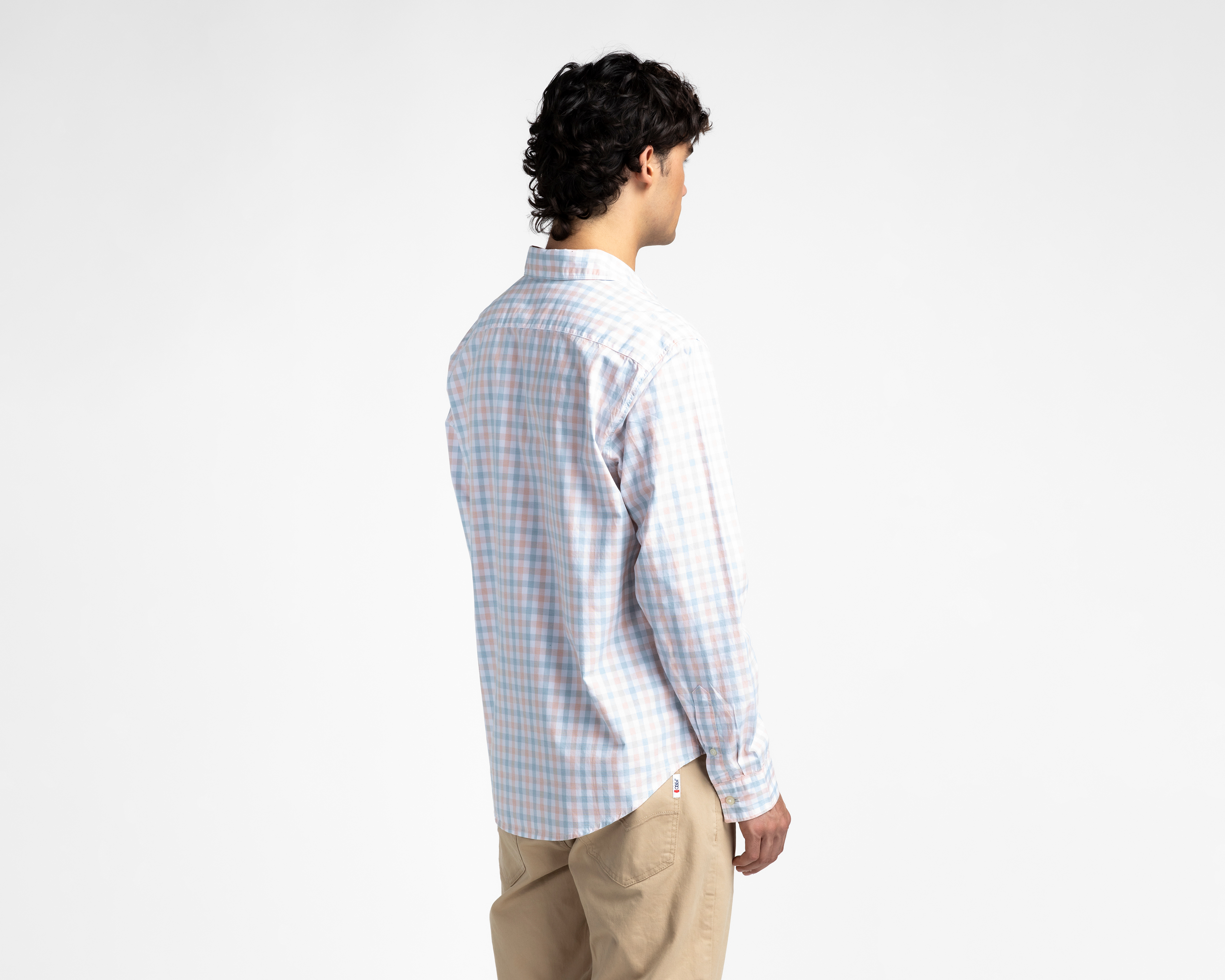 Foto 3 pulgar | Foto 2 | Camisa Casual de Algodón Dockers Regular Fit a Cuadros para Hombre