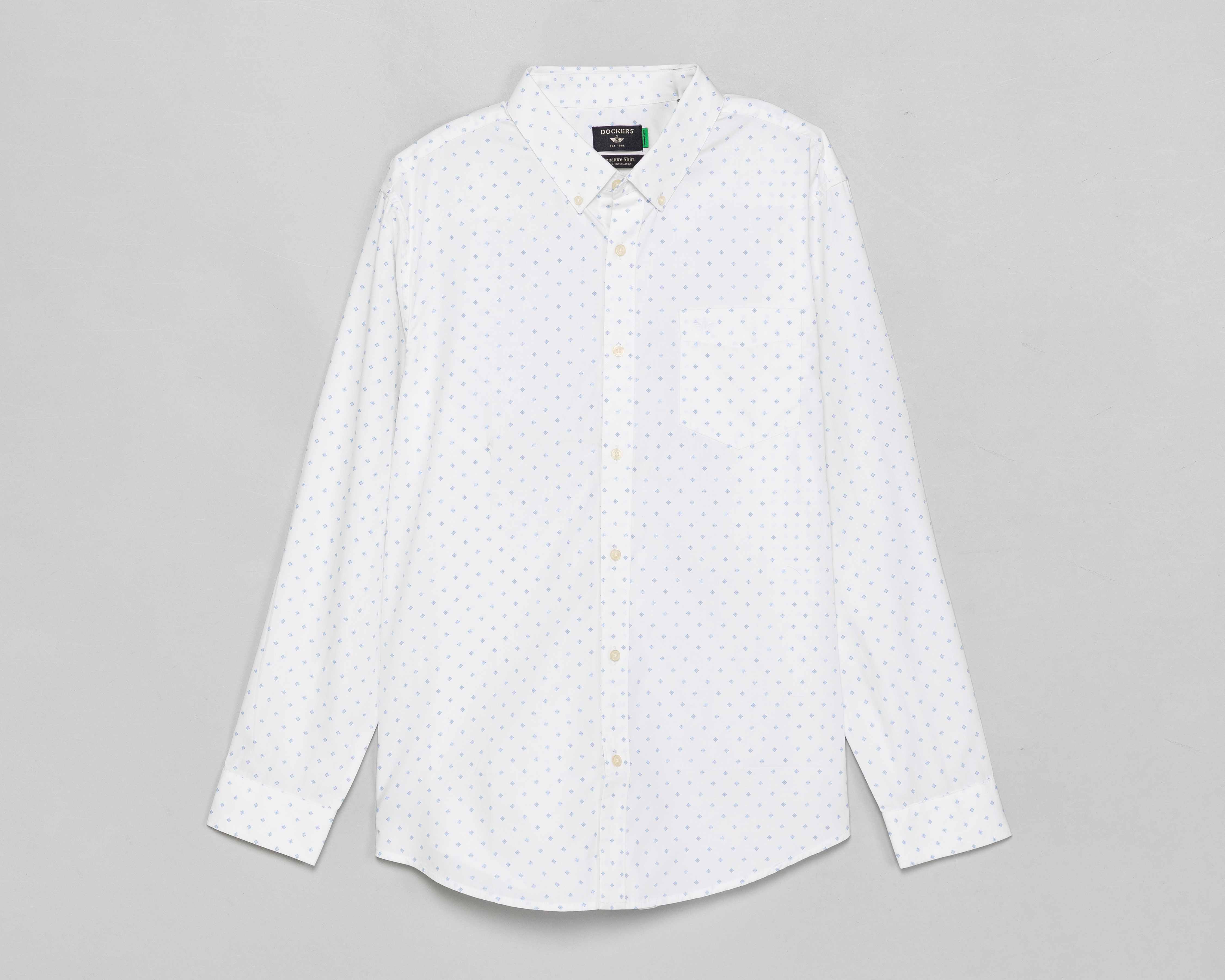 Foto 2 pulgar | Foto 1 | Camisa Casual de Algodón Dockers Regular Estampada para Hombre