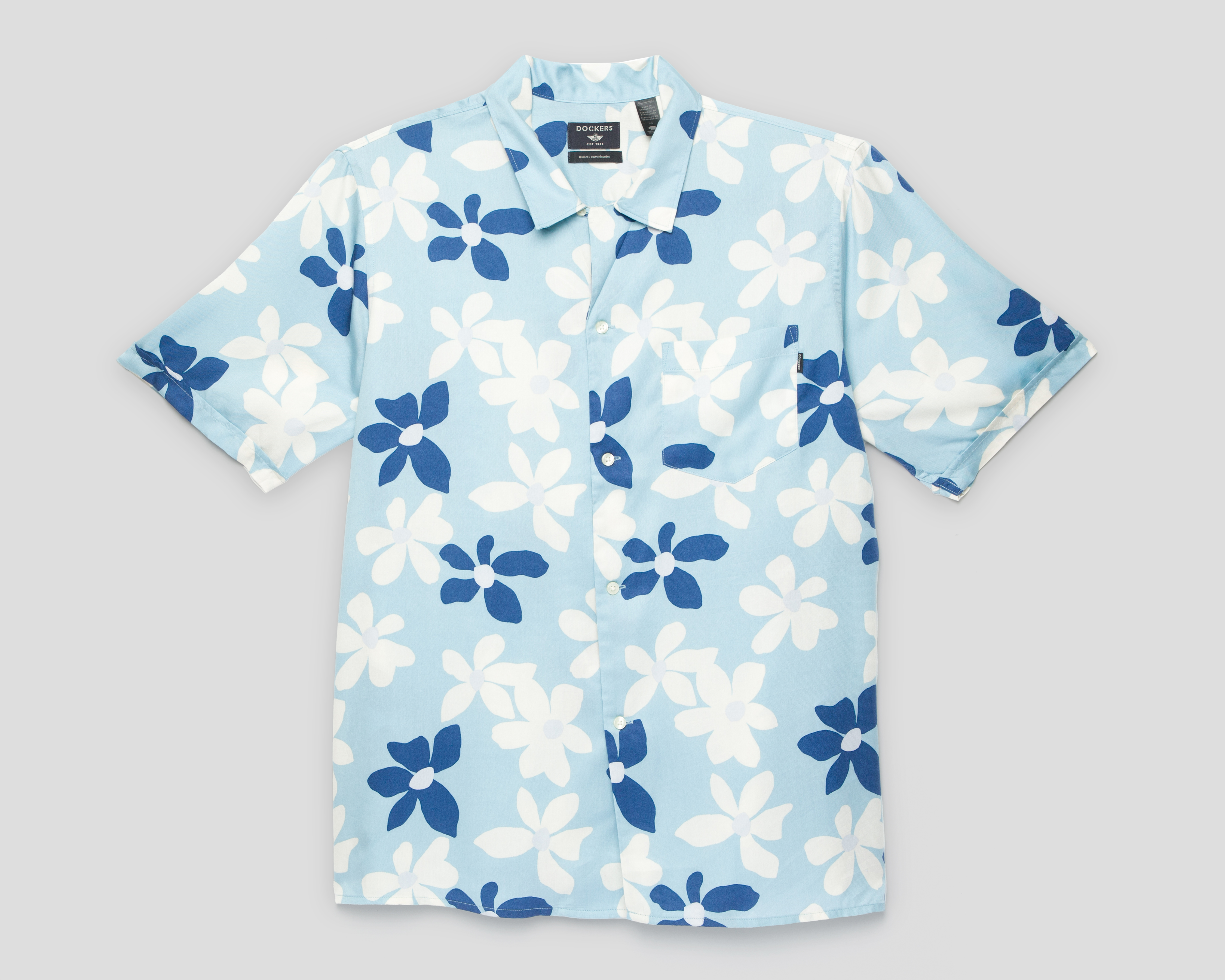 Foto 2 pulgar | Foto 1 | Camisa Casual Dockers Regular Floral para Hombre